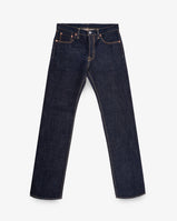 17oz Selvedge Denim Slim Straight Cut Jeans - Natural Indigo