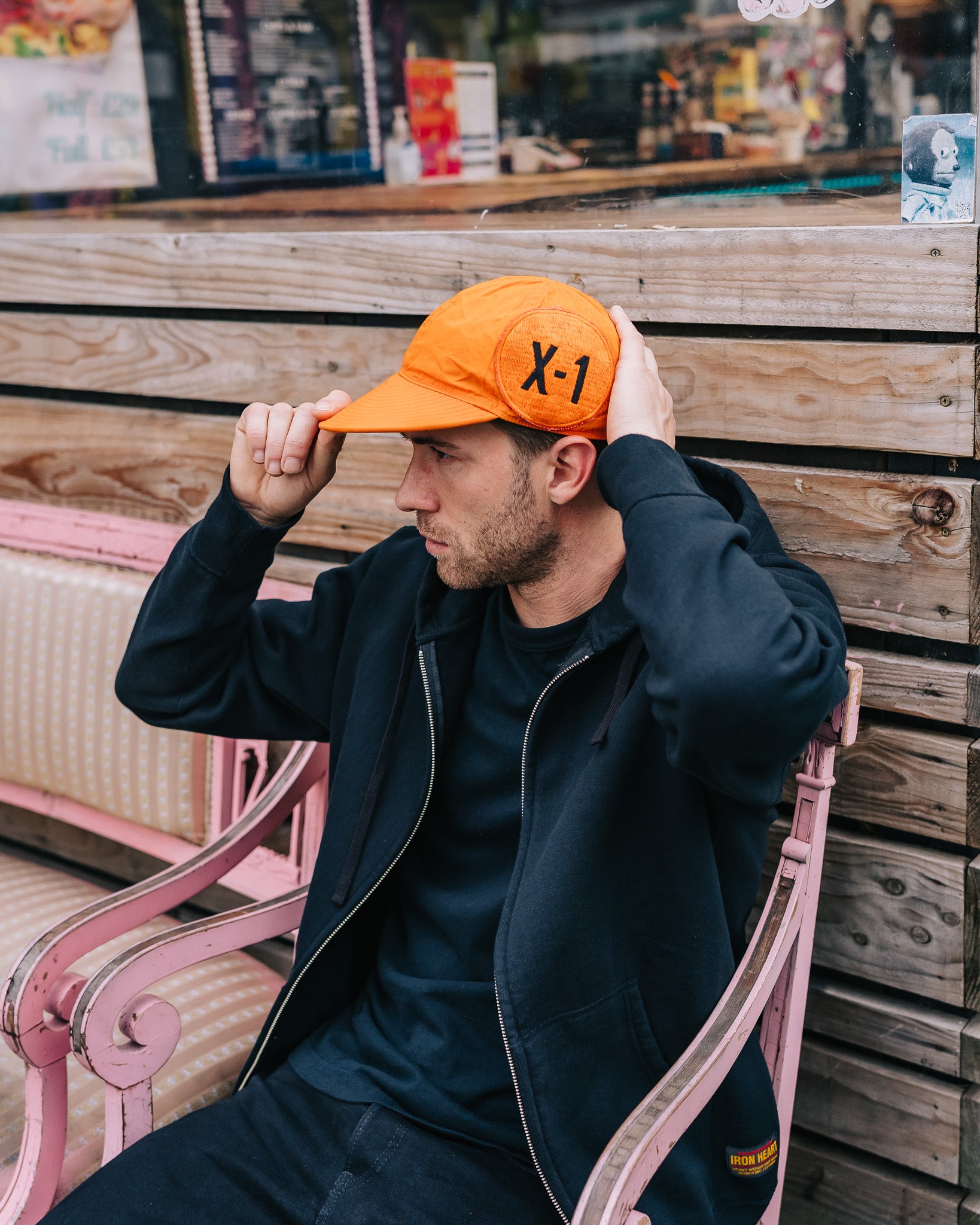 Papa Nui - X-1 Crew Cap - Orange
