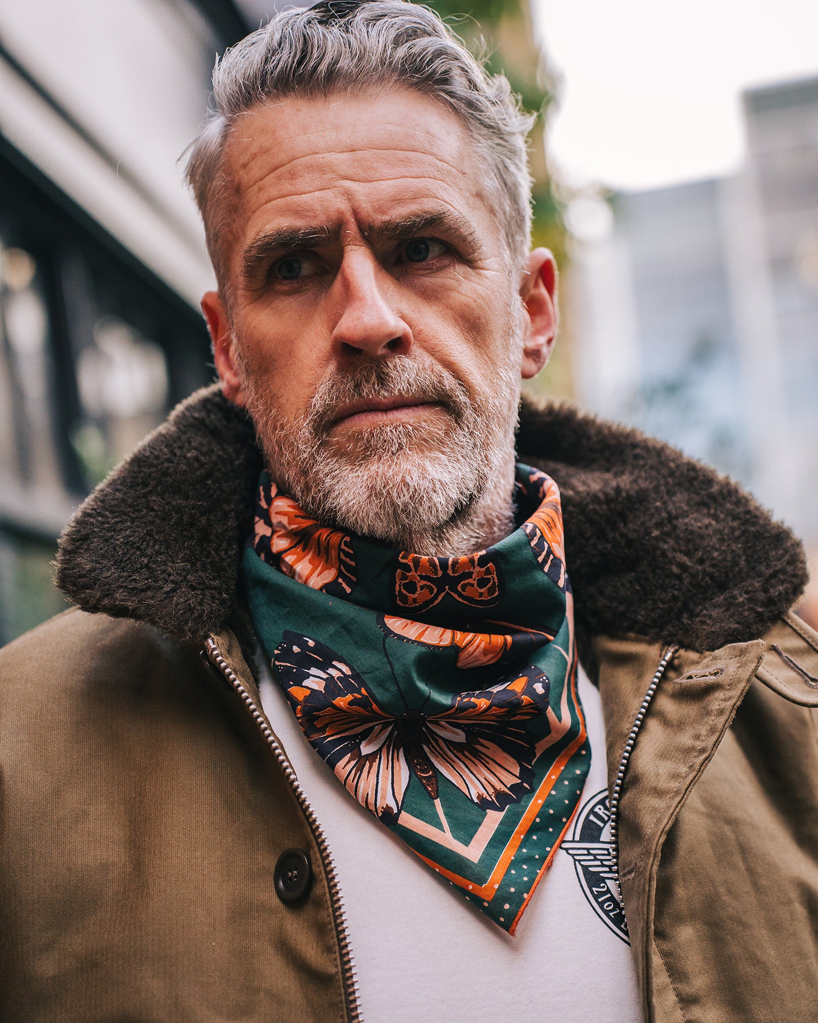 Felix Green Organic Cotton "Eclipse" Bandana - Green