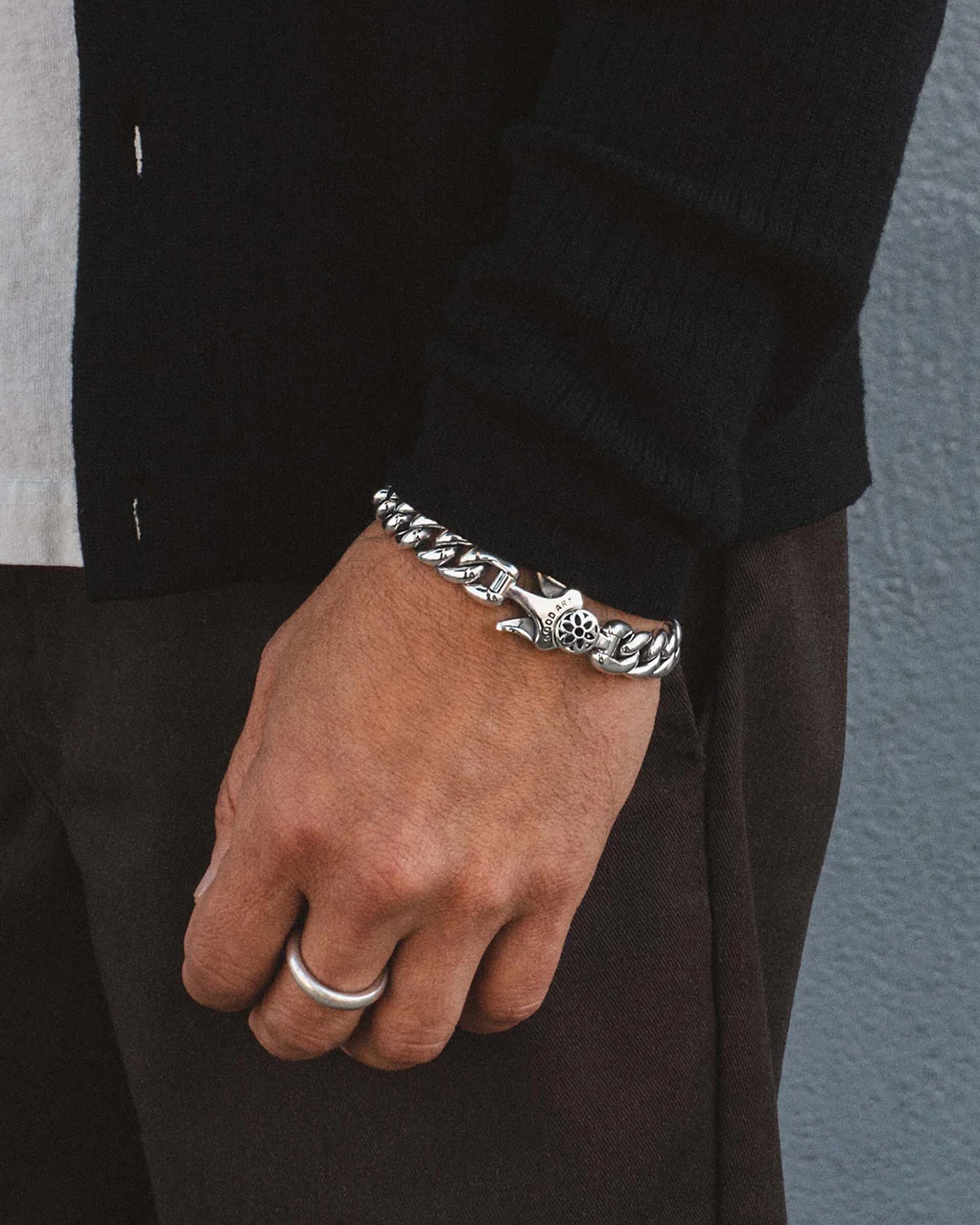 GOOD ART HLYWD Model 10 Bracelet Size 3A - Sterling Silver