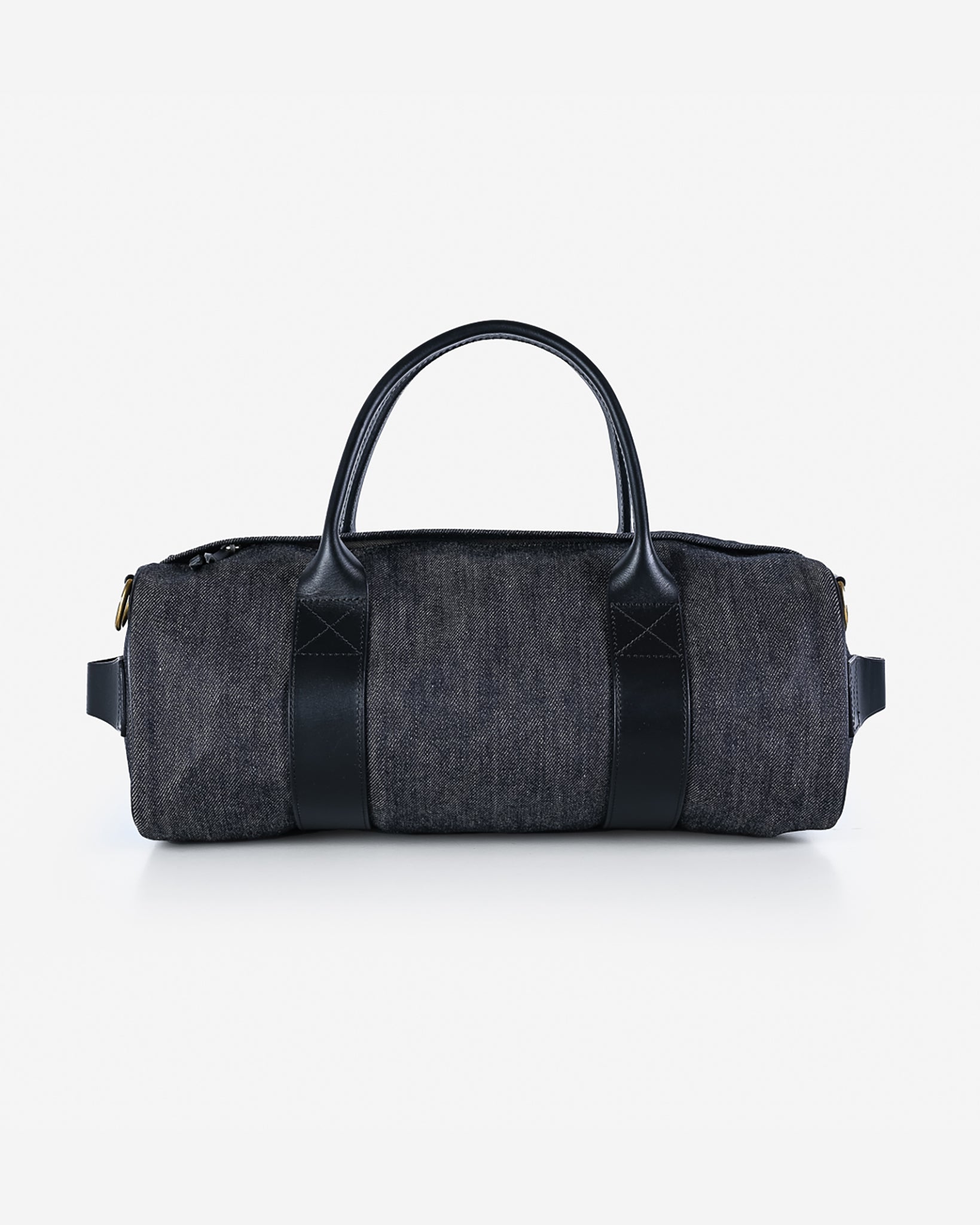 Japanese Denim and Leather Holdall – Iron Heart