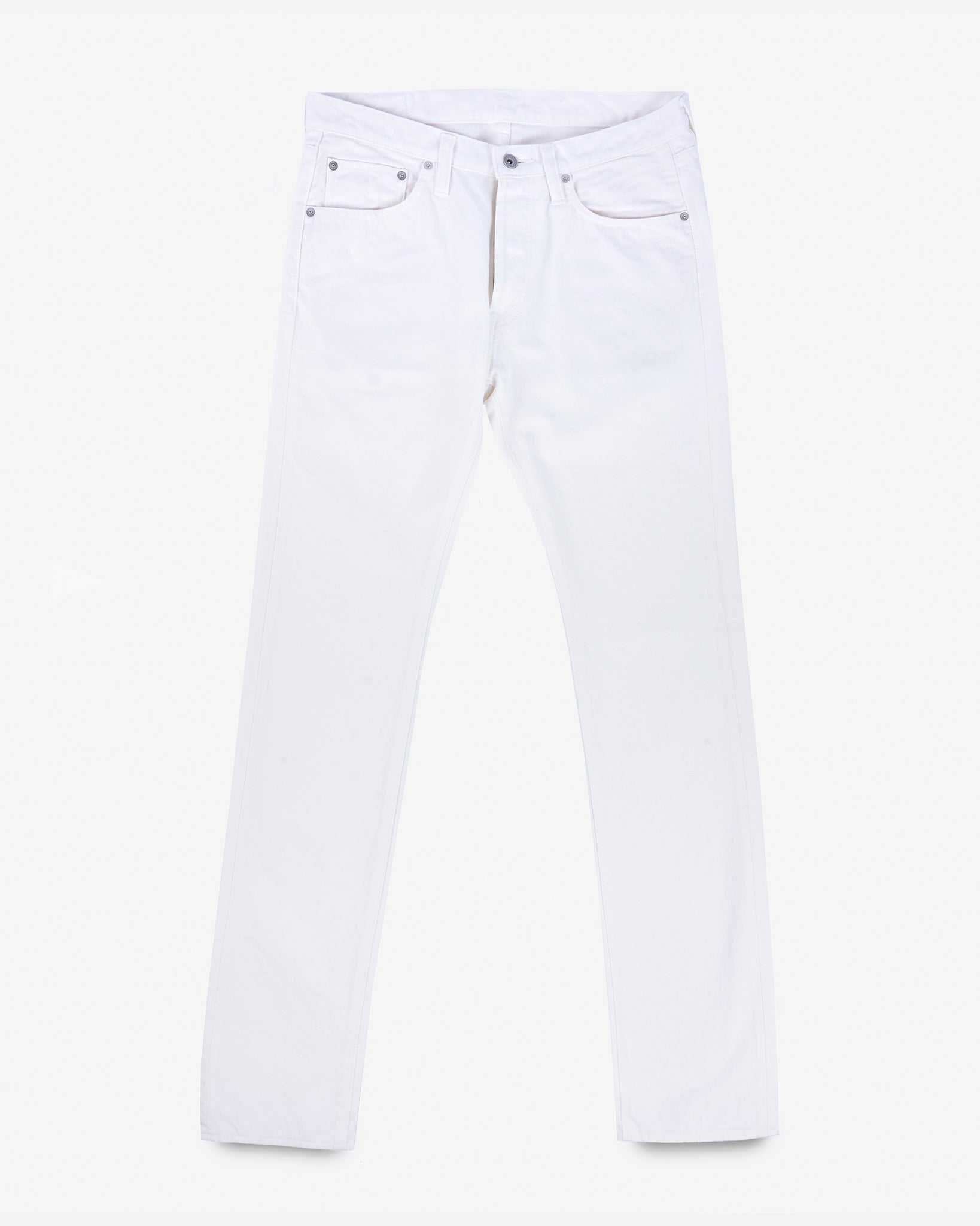 13.5oz Denim Slim Cut Jeans - White