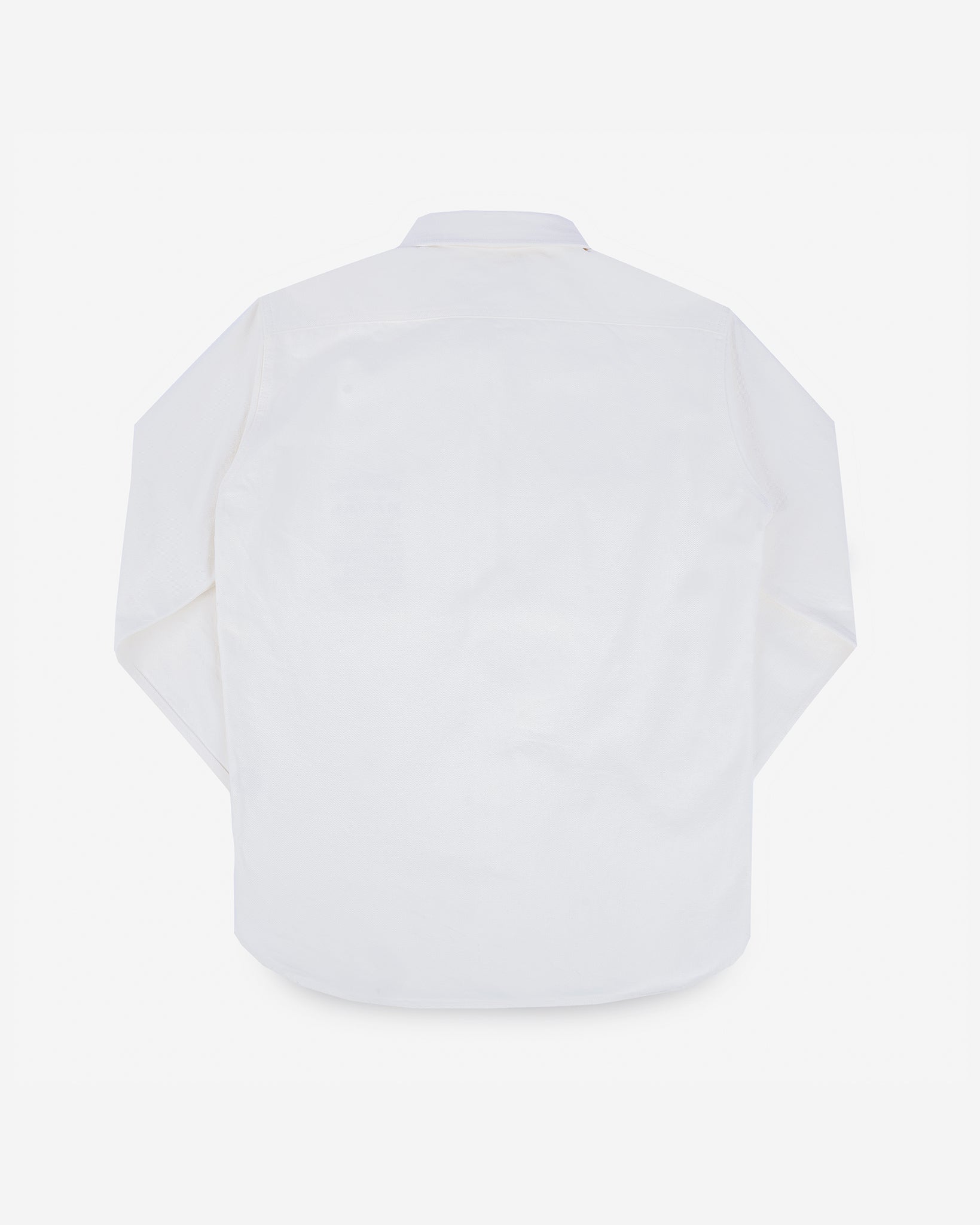 13.5oz Cotton Twill Work Shirt - White – Iron Heart