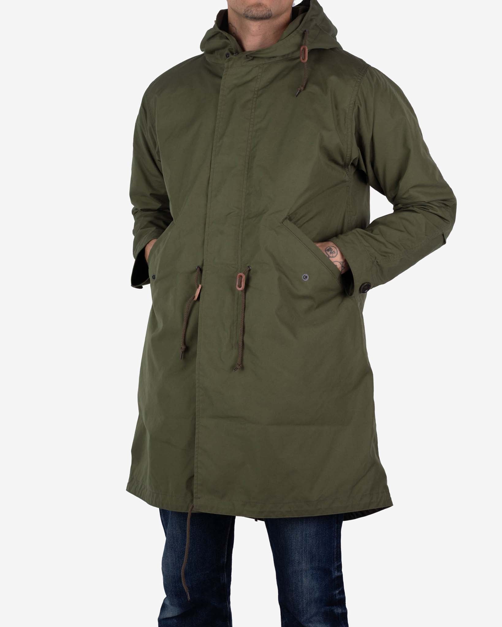 5oz Quilted Lining M-51 Type Field Coat - Olive