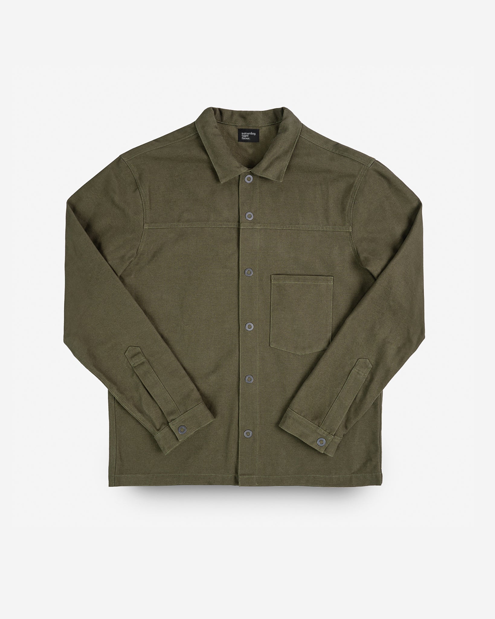 STF 9oz Olive Cotton Shirt - Brother71