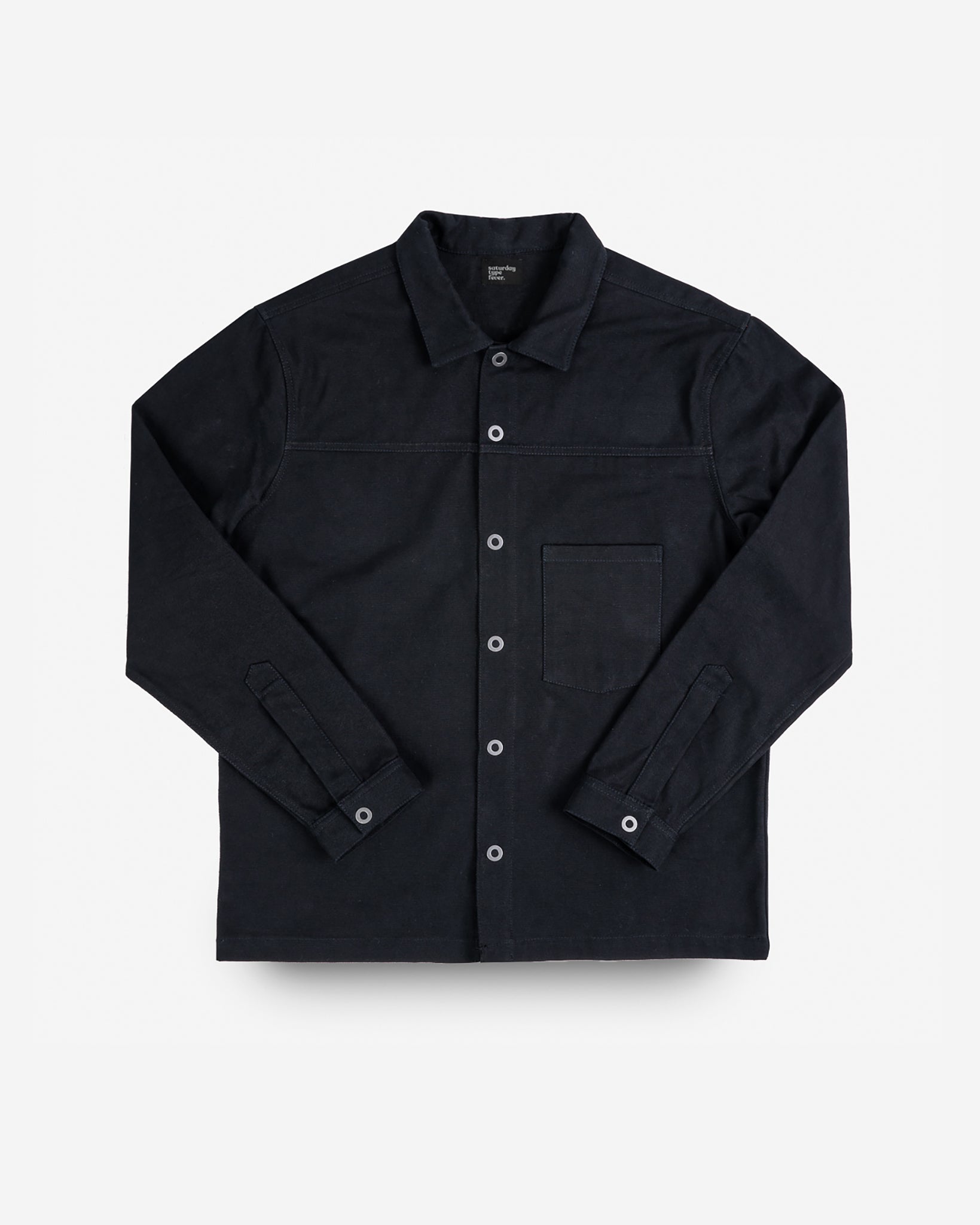 STF 9oz Black Cotton Shirt - Revolution71