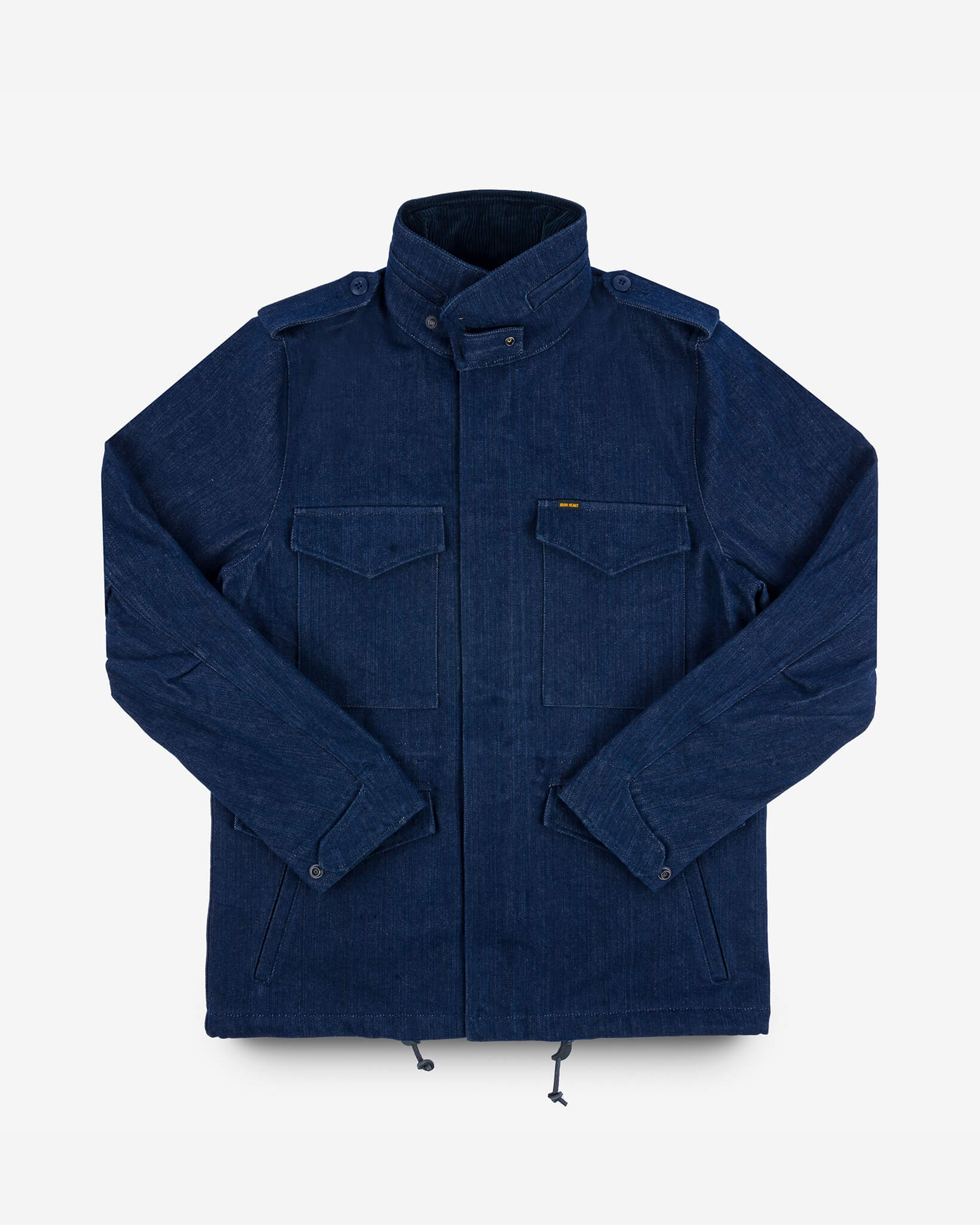 16oz Natural Indigo Selvedge Denim M65 Field Jacket