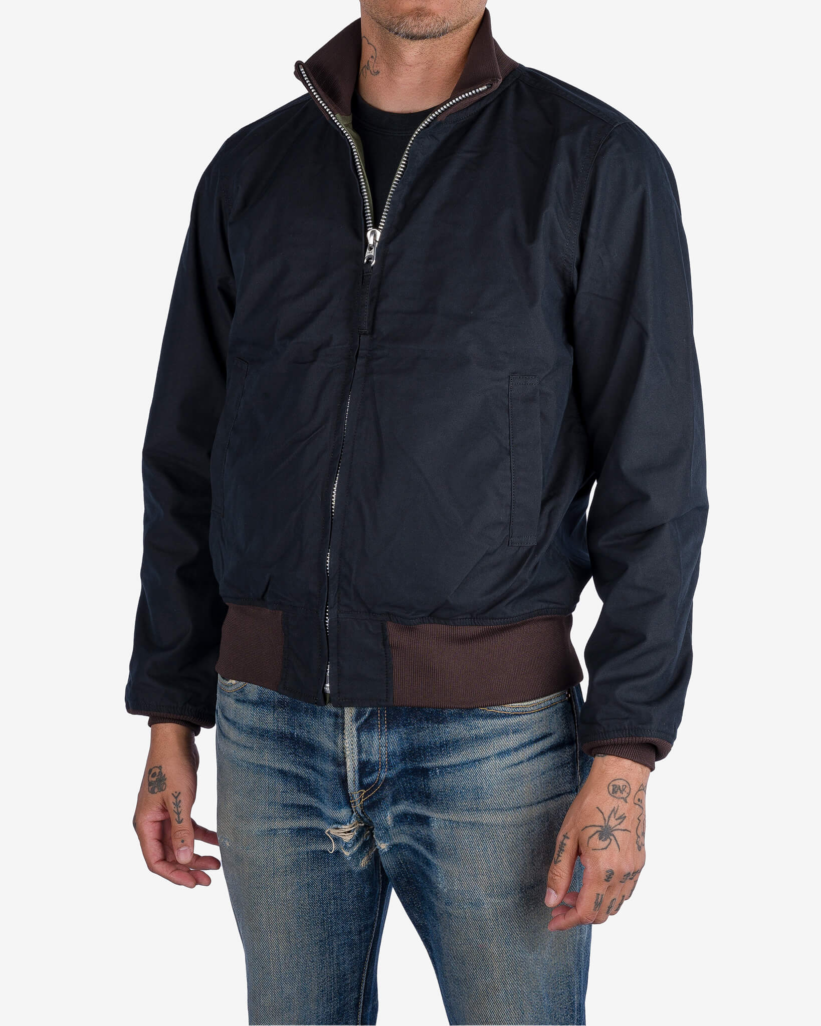 Reversible Tanker Jacket Black - Main Image