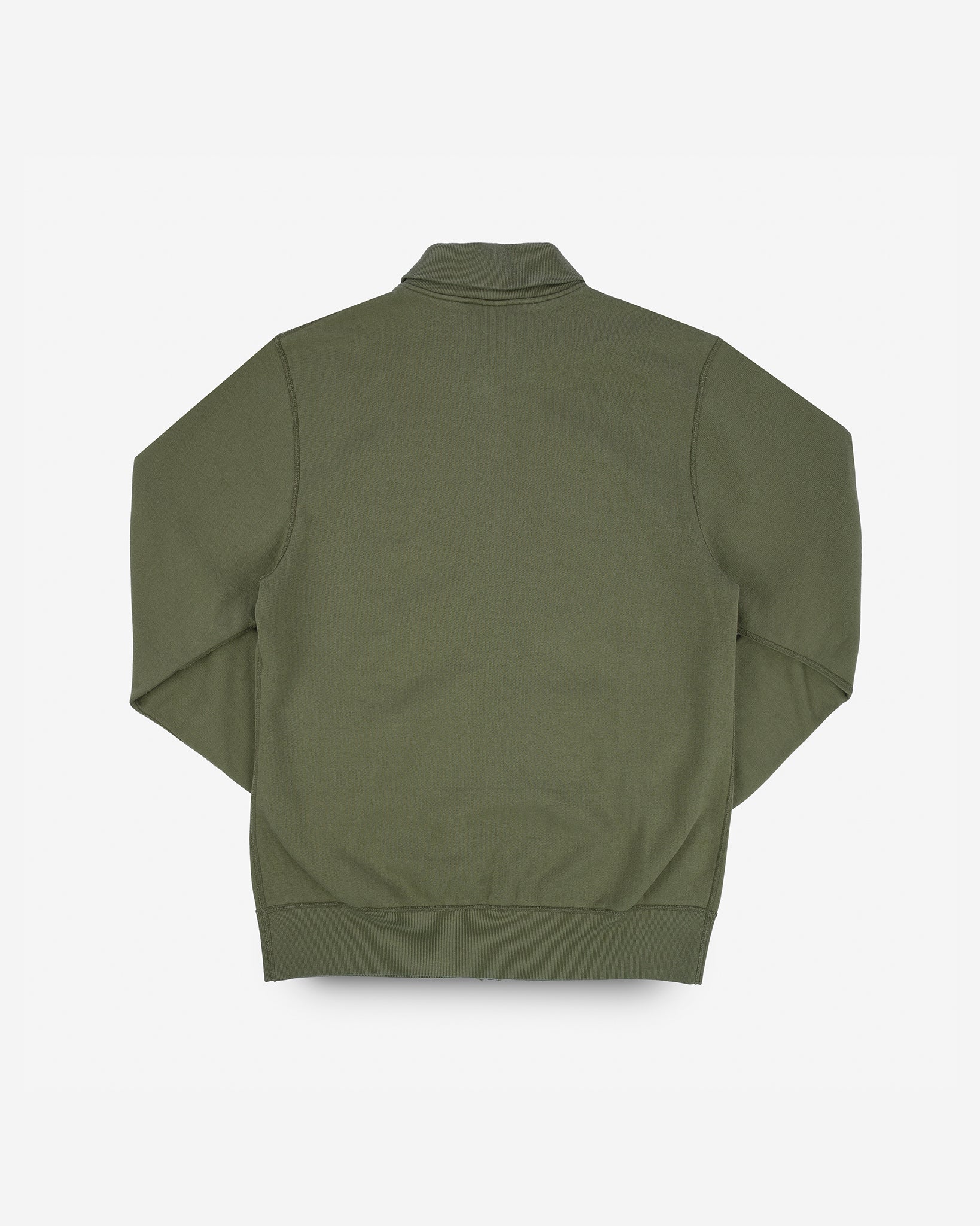 14oz Ultra Heavyweight Loopwheel Cotton Zip Up Sweater