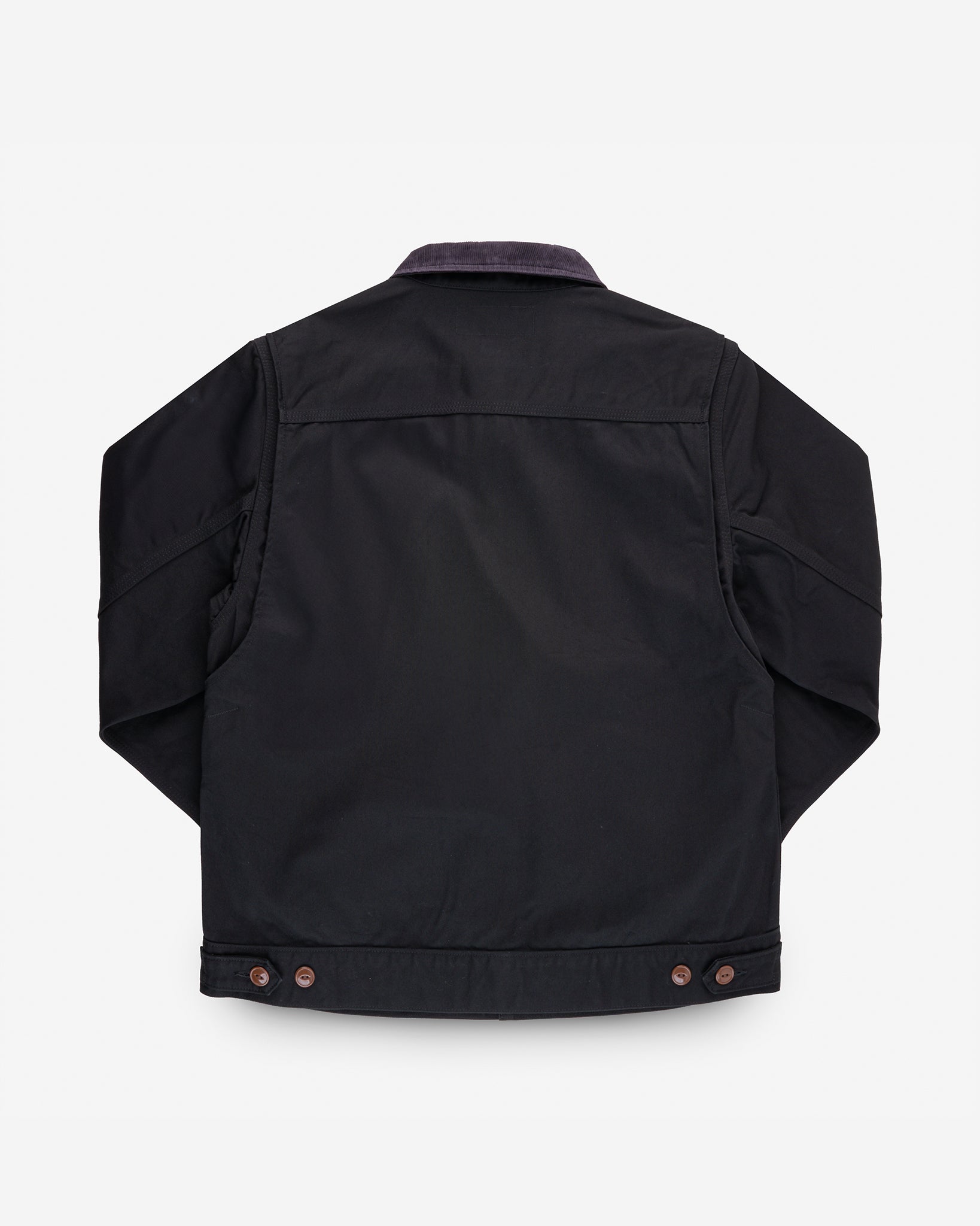 12oz Kurashikizome® Twill Work Jacket - Black (IHJ-144-BLK) Tag Large