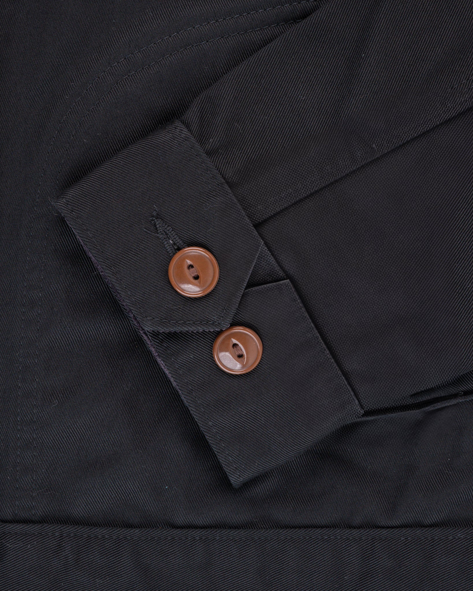 12oz Kurashikizome® Twill Work Jacket - Black – Iron Heart
