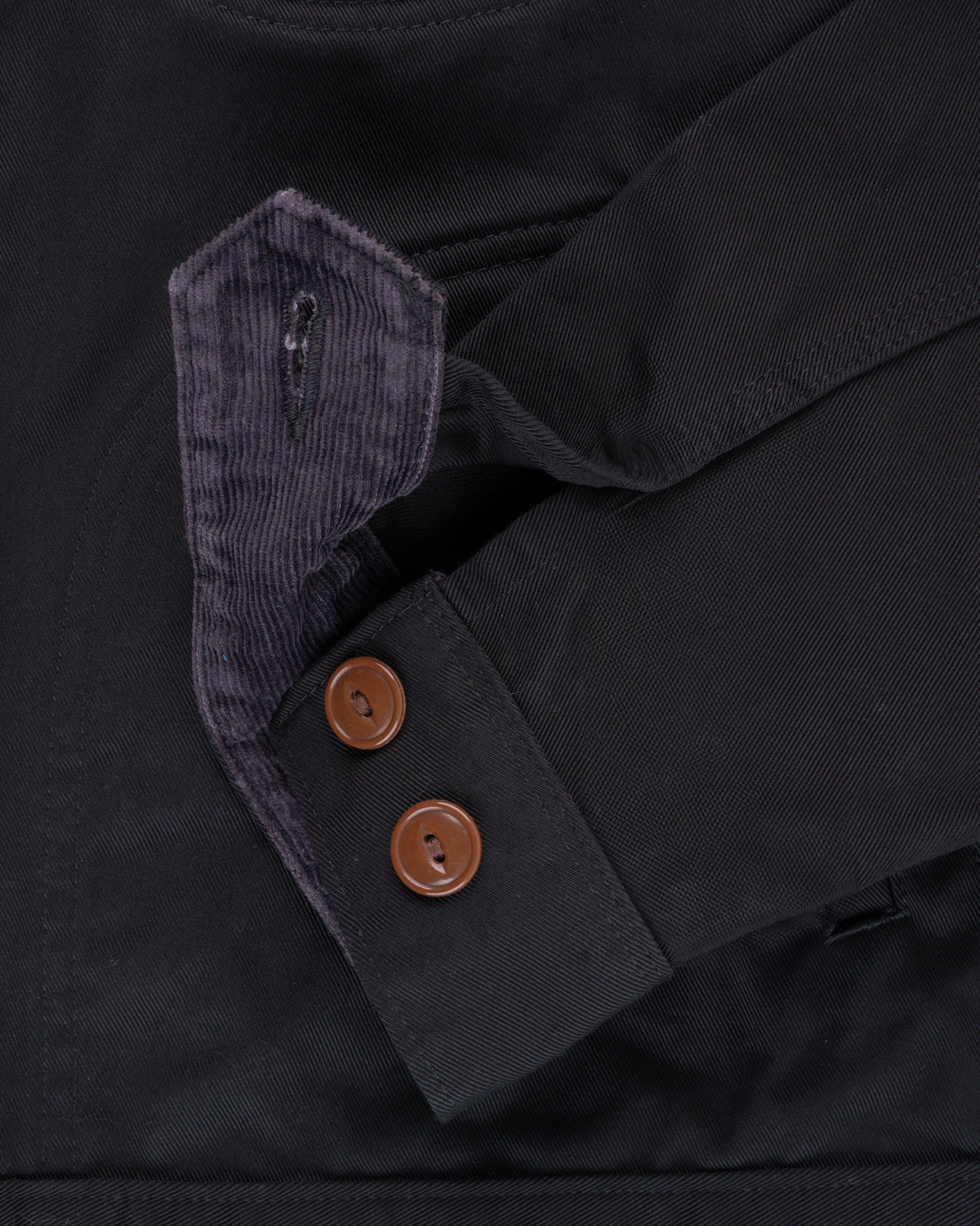 12oz Kurashikizome® Twill Work Jacket - Black – Iron Heart