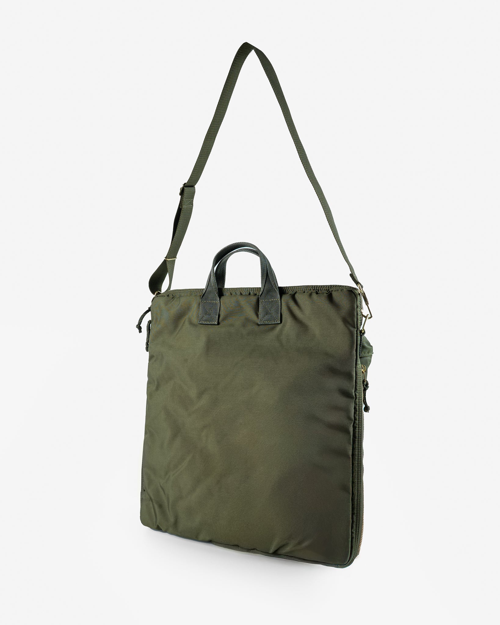 Porter - Yoshida & Co. - Force 2Way Helmet Bag (S) - Olive – Iron