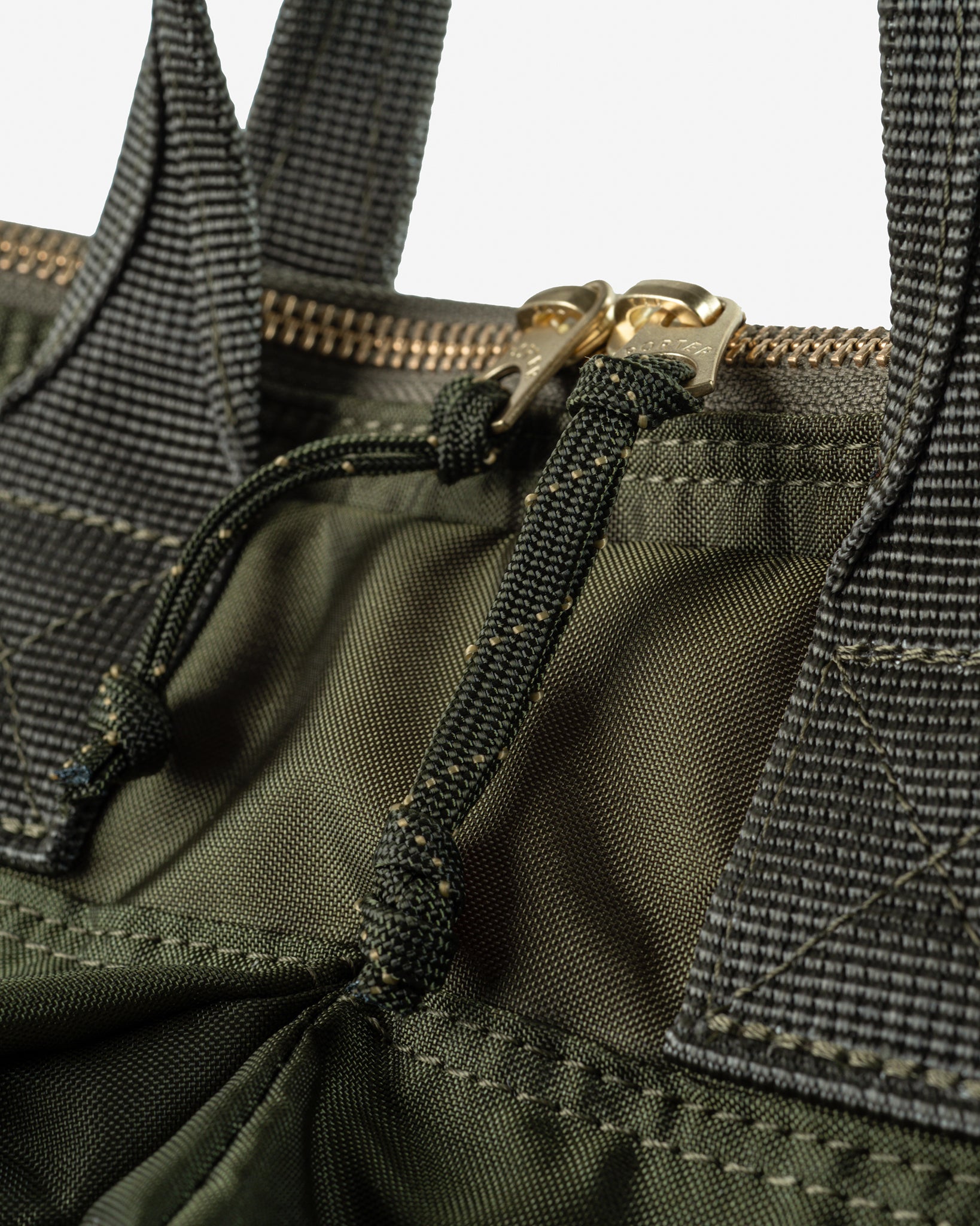 Porter - Yoshida & Co. - Force 2Way Helmet Bag (S) - Olive – Iron