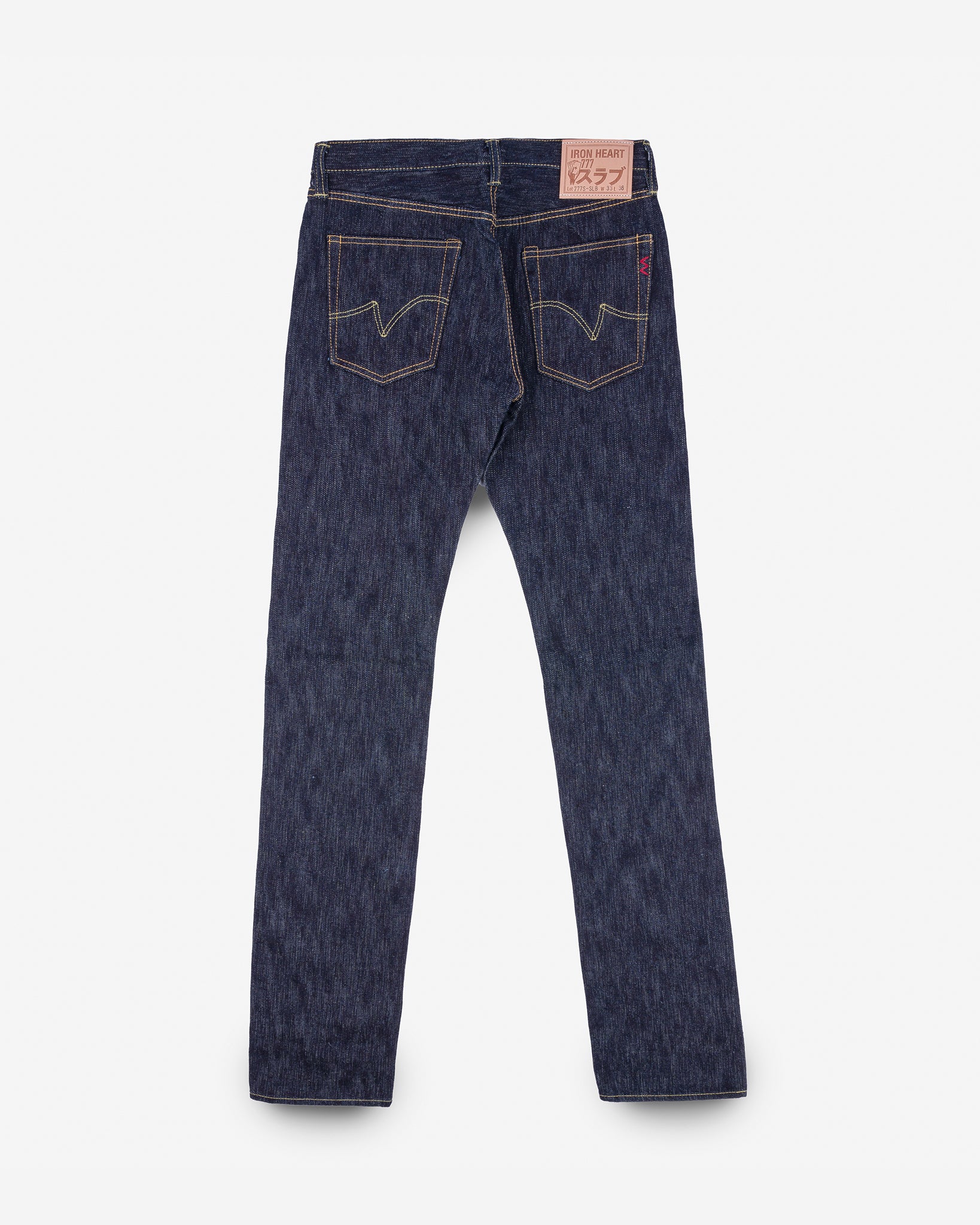 Iron Heart 16oz Slubby Selvedge Denim Straight Cut Jeans - Indigo
