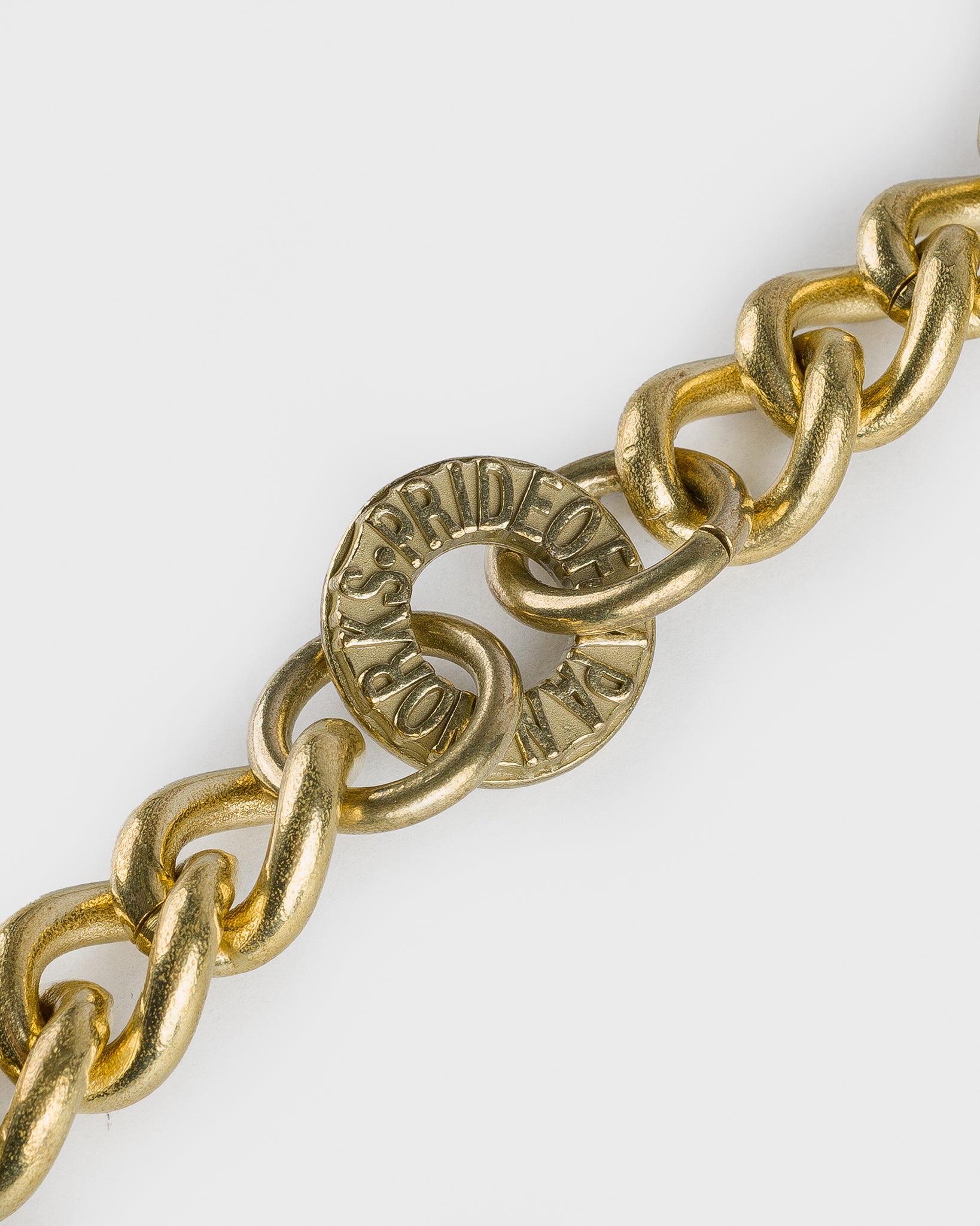 Wallet Chain with Hook and Rings - Brass