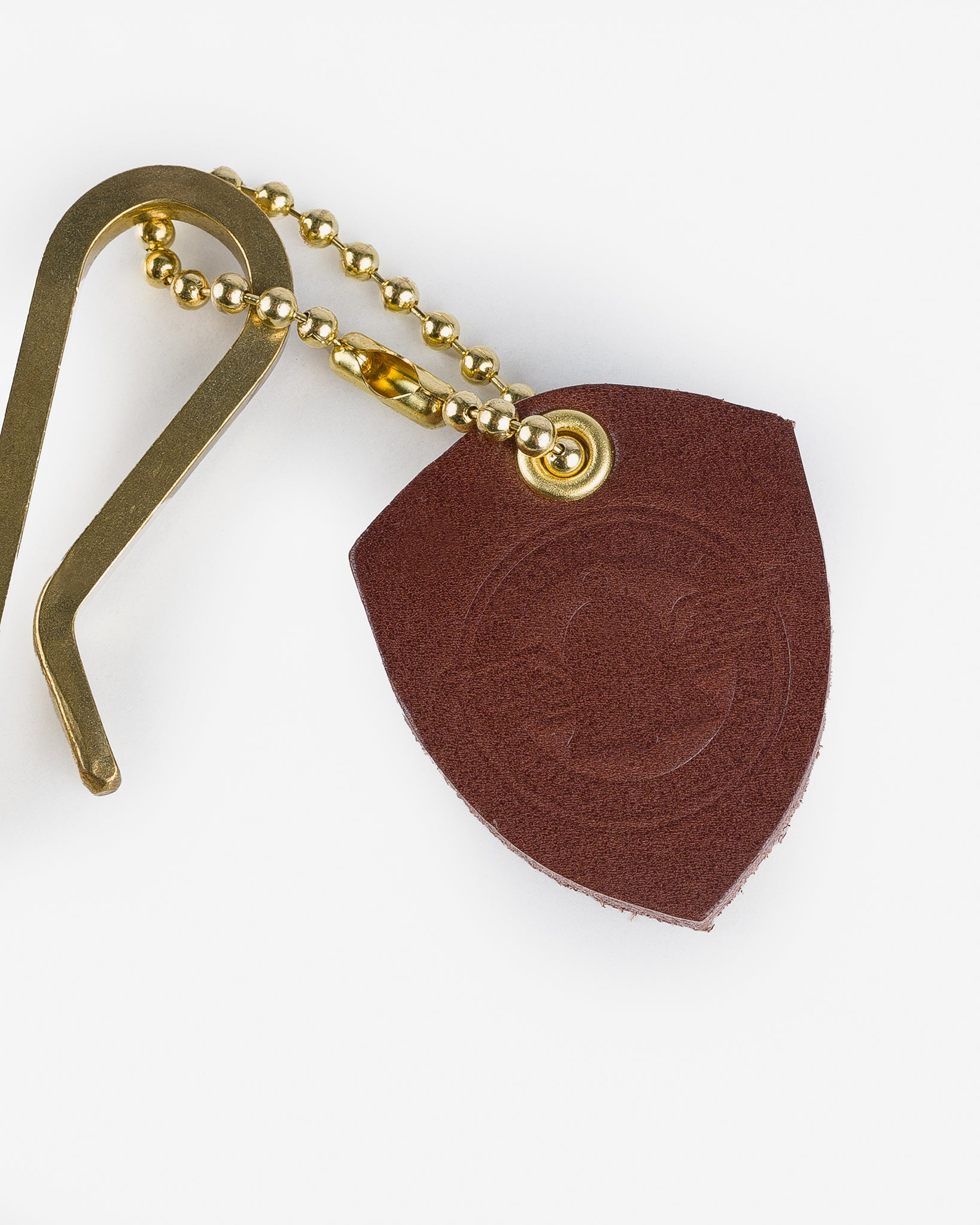 Iron Heart Brass Key Hook