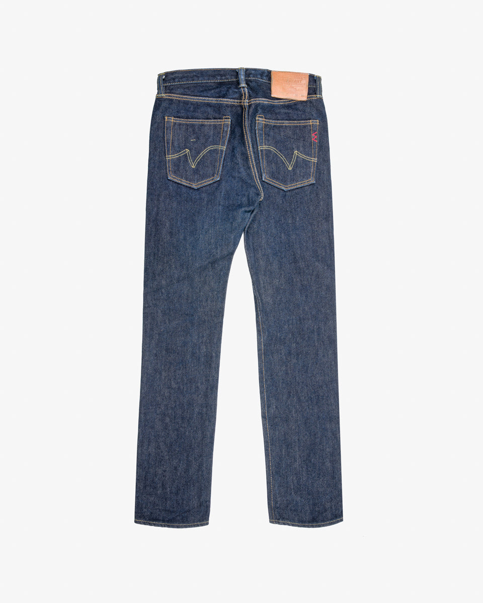 21oz Selvedge Denim Slim Straight Cut - Indigo (IH-666S-21) Tag 30, Hemmed to 31.5"
