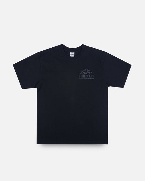 IRON HEART ブラック Tシャツ Sサイズ IRON HEART アイアンハート バックプリント Tシャツ ブラック