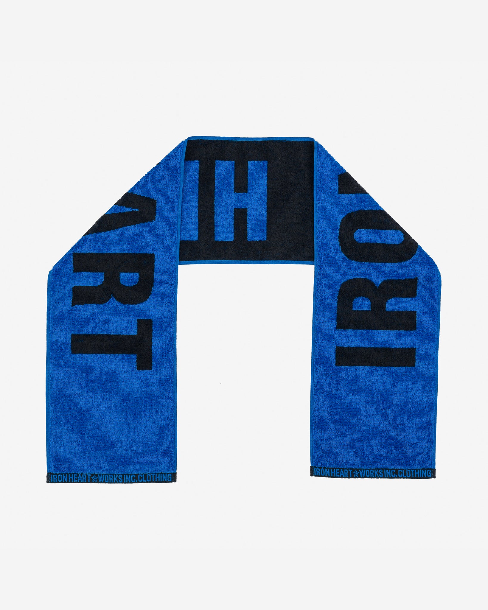 Iron Heart Small Imabari Towel - Blue/Black