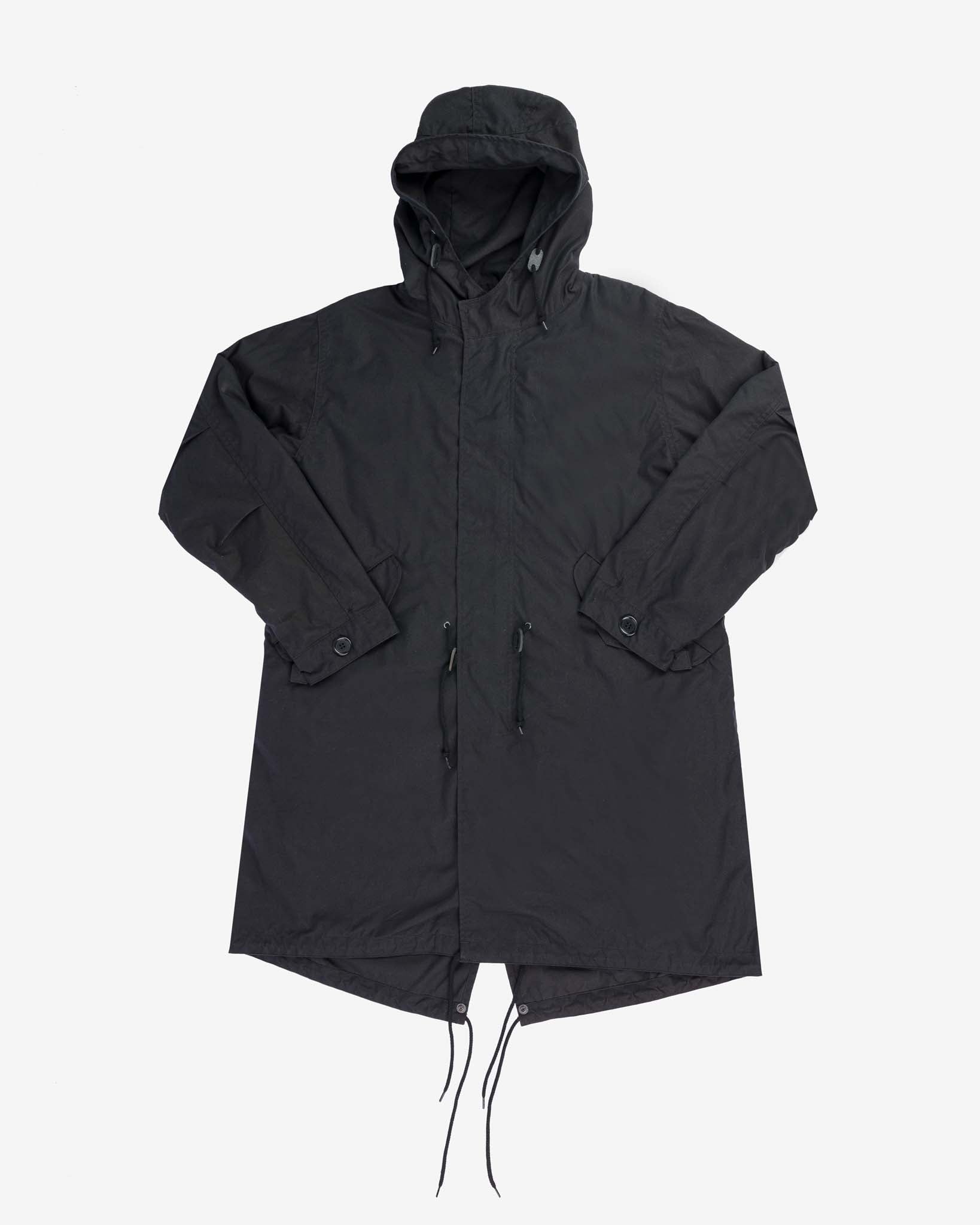 5oz Quilted Lining M-51 Type Field Coat - Black