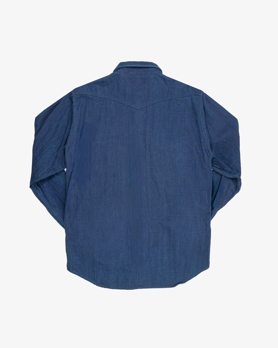 10oz Double Cloth Denim CPO Shirt - Indigo (IHSH-347-IND) Size XXXXL