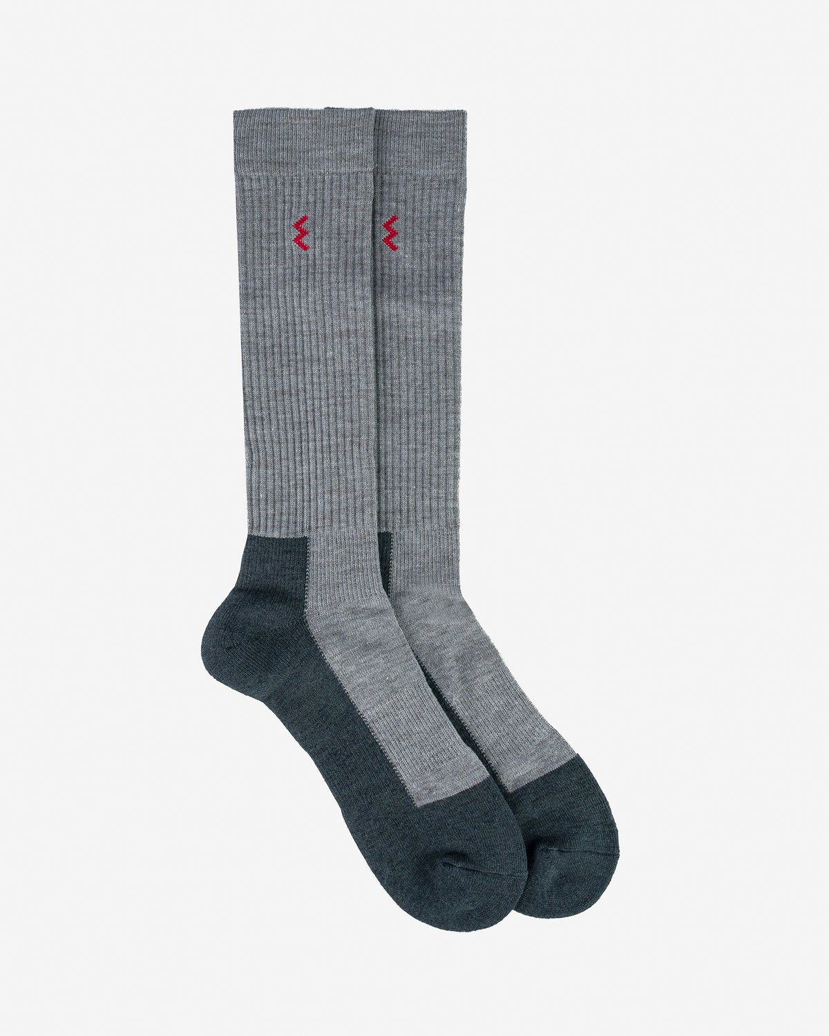 Iron Heart Engineer Socks - Grey/Charcoal