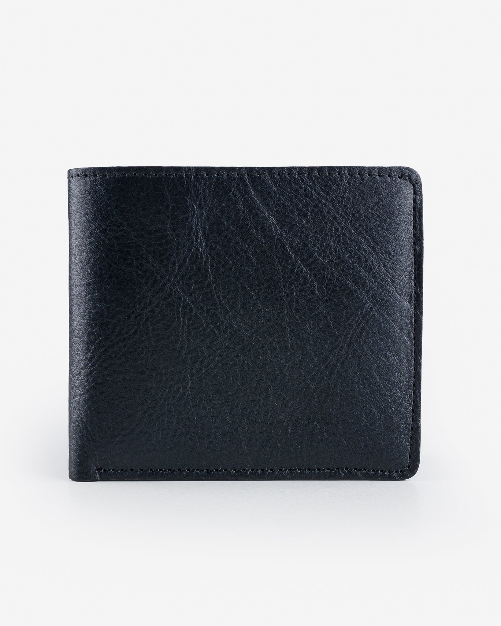 OGL Kingsman Classic Bi Fold Wallet with Coin Pocket - Tumbled Black