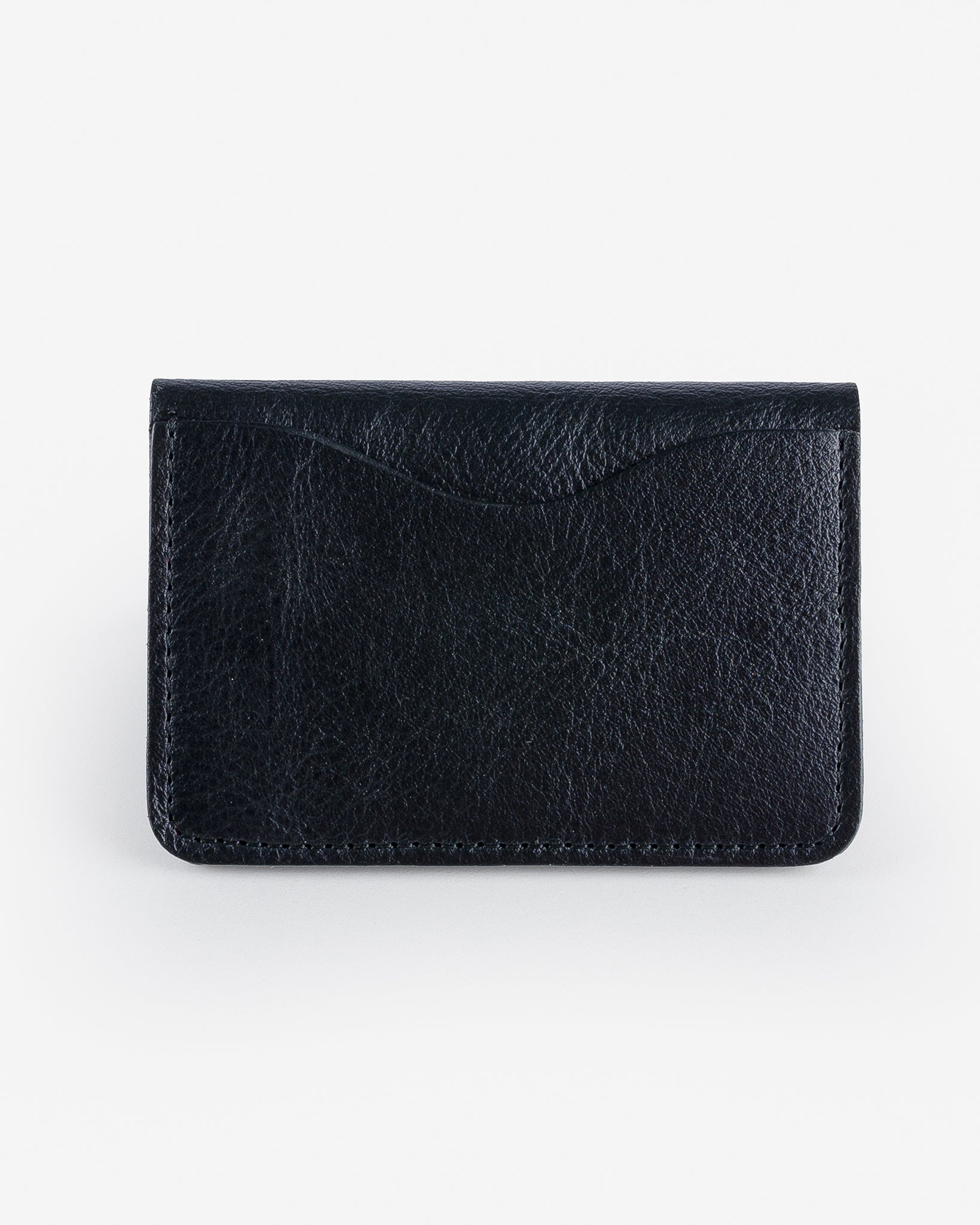 OGL Kingsman Metro Flap Style Cardholder - Tumbled Black