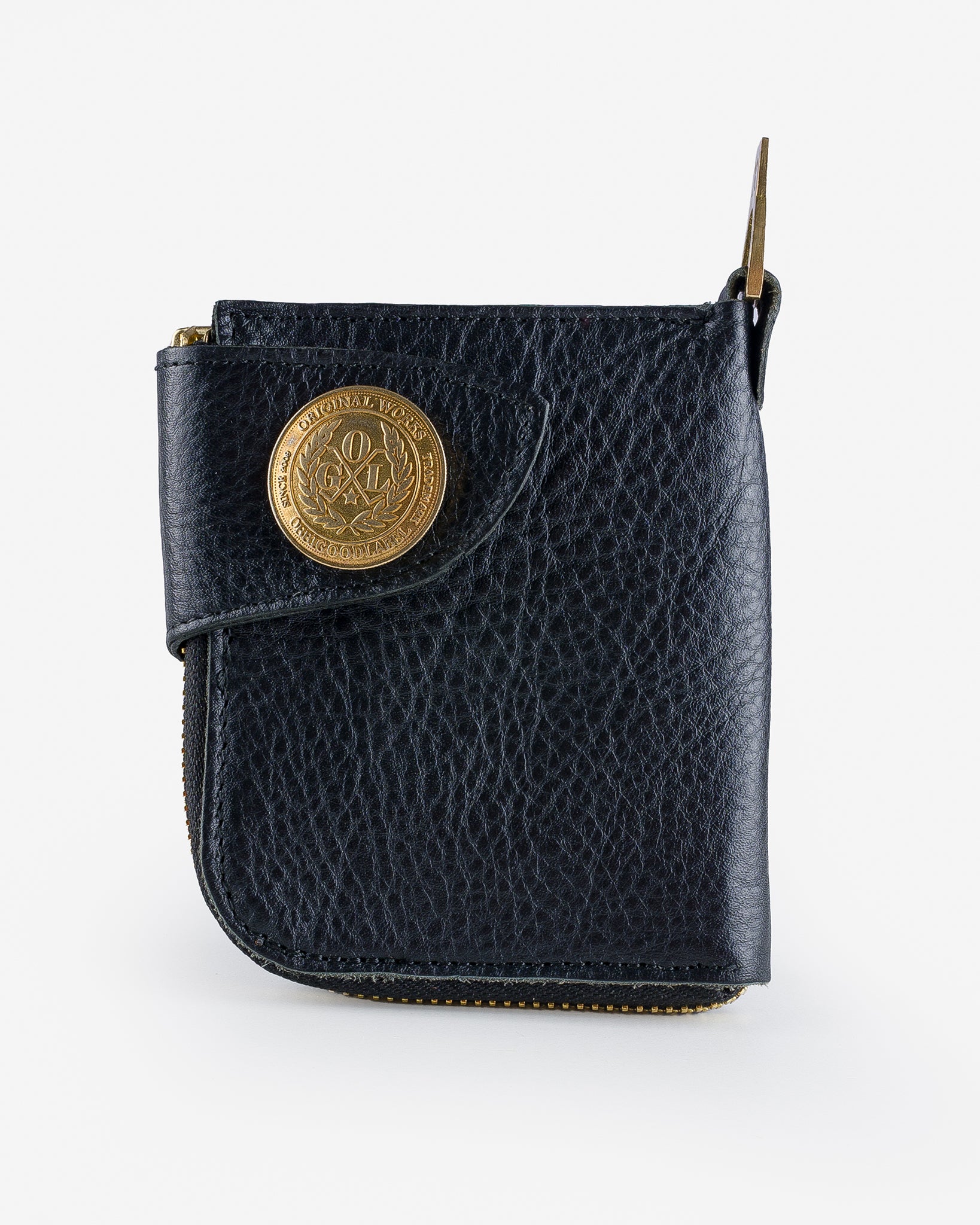 OGL Condor Zip Wallet - Tumbled Black