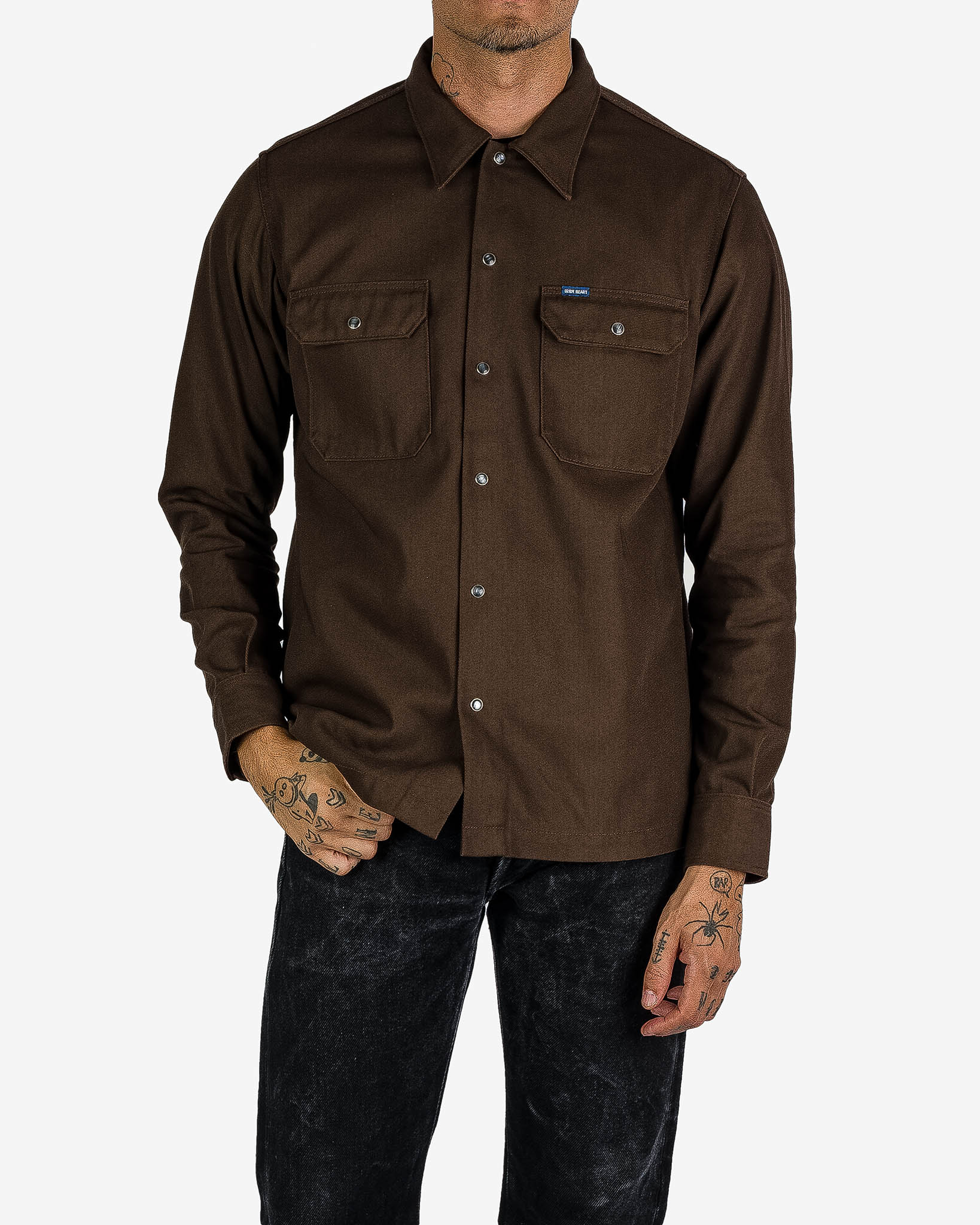11oz T/C Mechanic Shirt - Brown