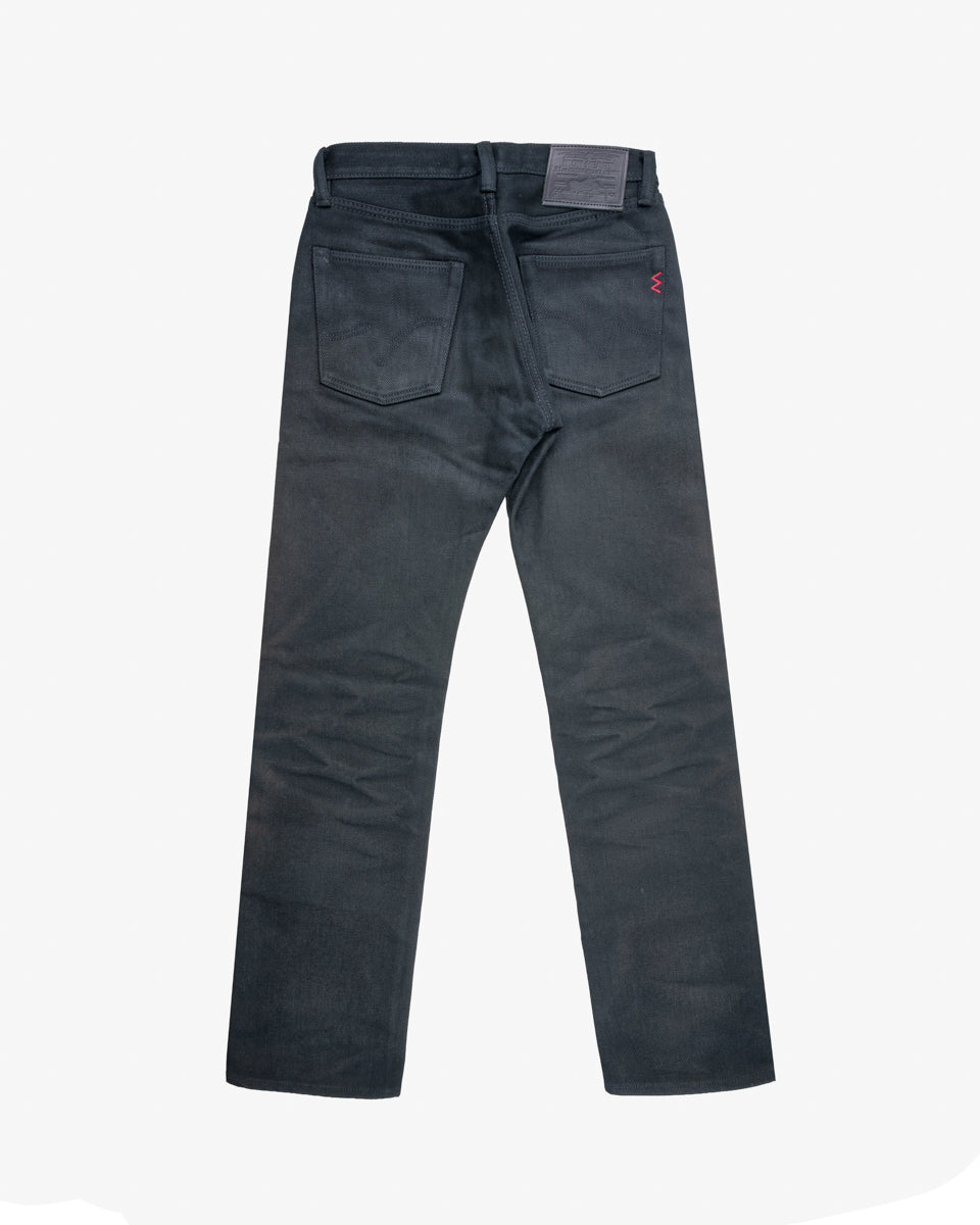 21oz Selvedge Denim Straight Cut - Superblack Non-Fade (IH-634S-SB) Tag 30, Hemmed to 32.0"