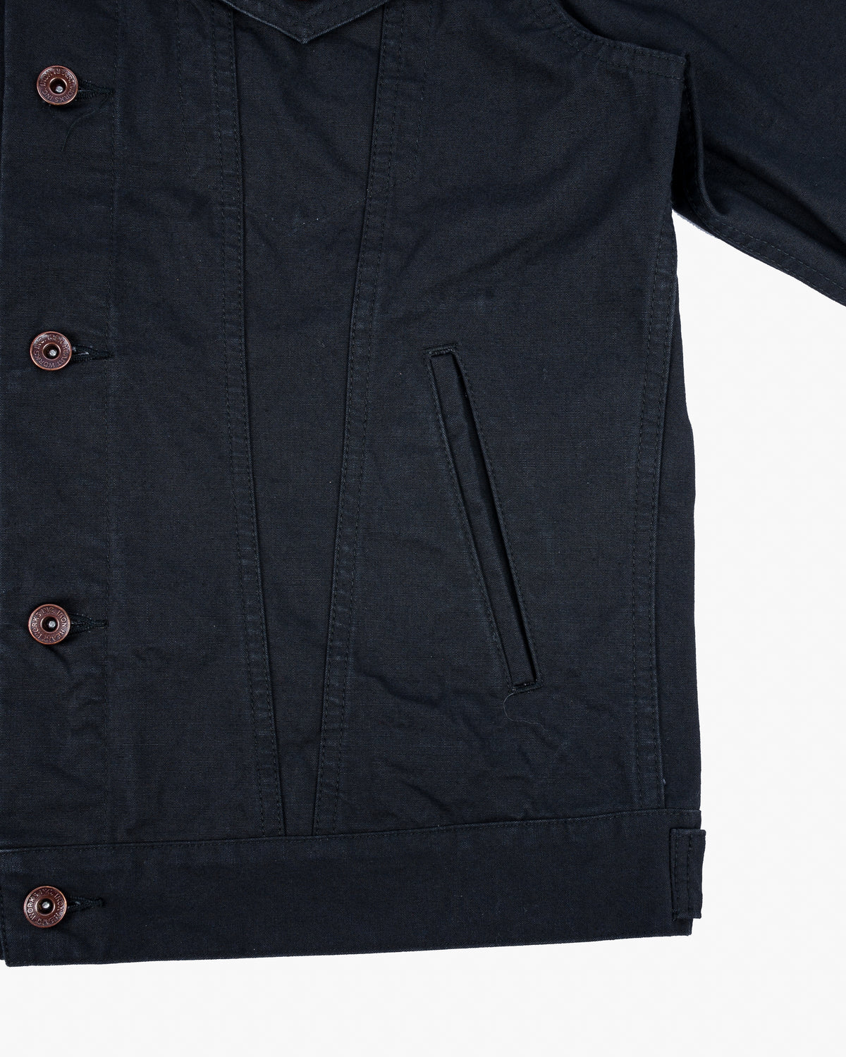 9oz Canvas Type III Jacket - Black – Iron Heart