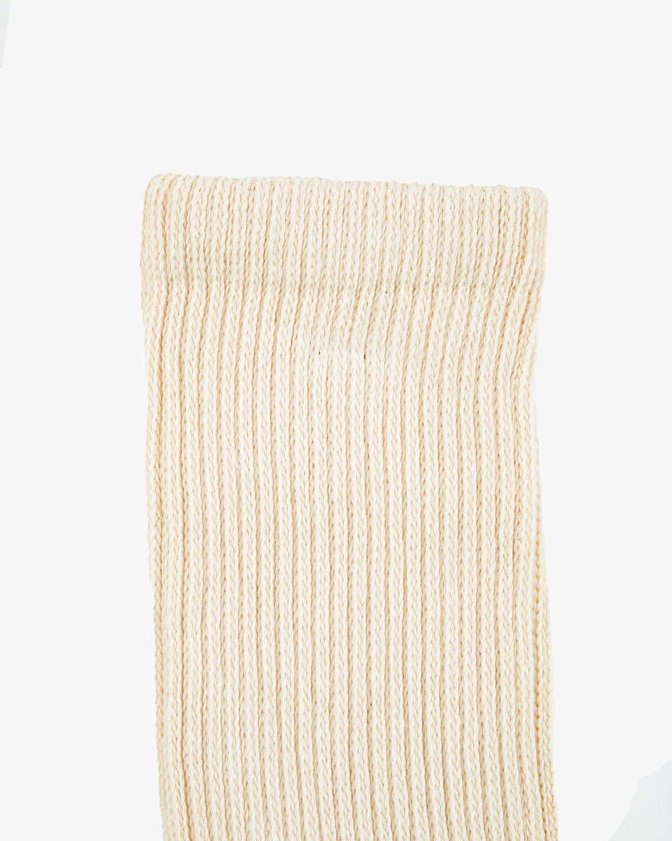 Decka Showatabé Organic Pile Socks - Ivory