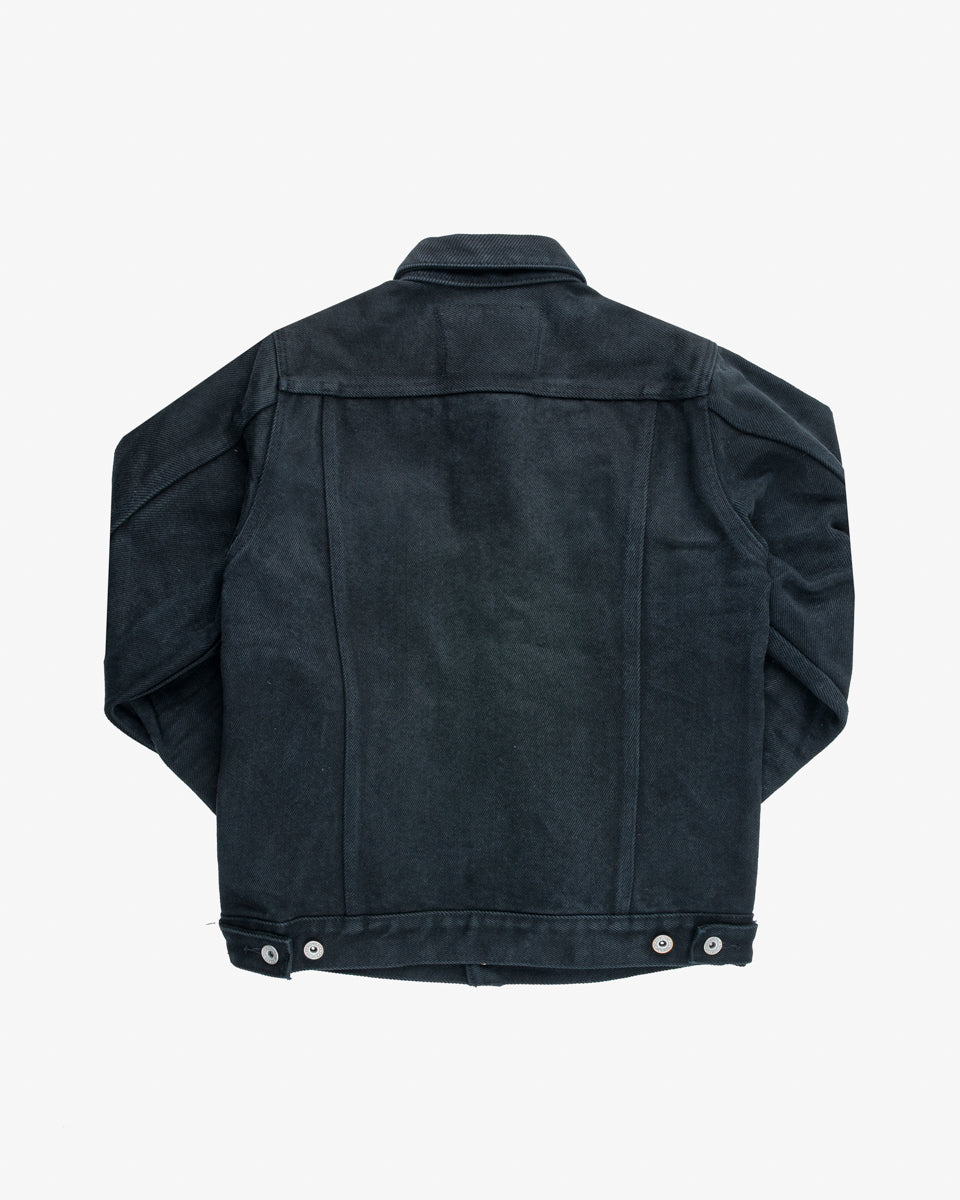 21oz Non-Fade Denim Modified Type III Jacket - Superblack (IH-9526PJ) Size Small