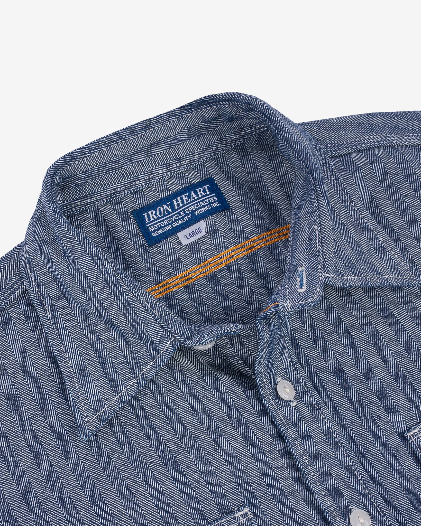 Iron Heart 12oz Herringbone Workshirt