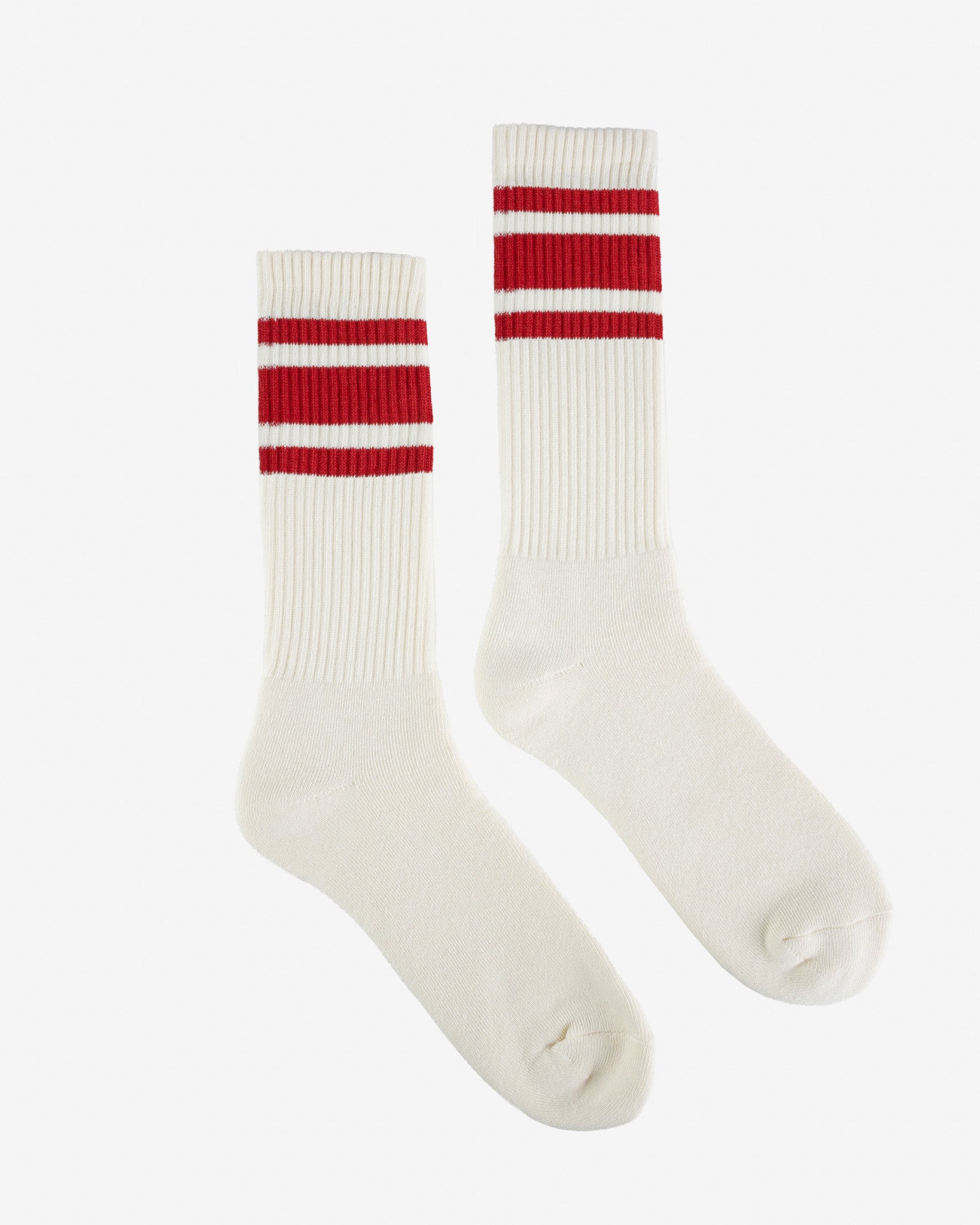 Decka 80s Skater Socks - Red