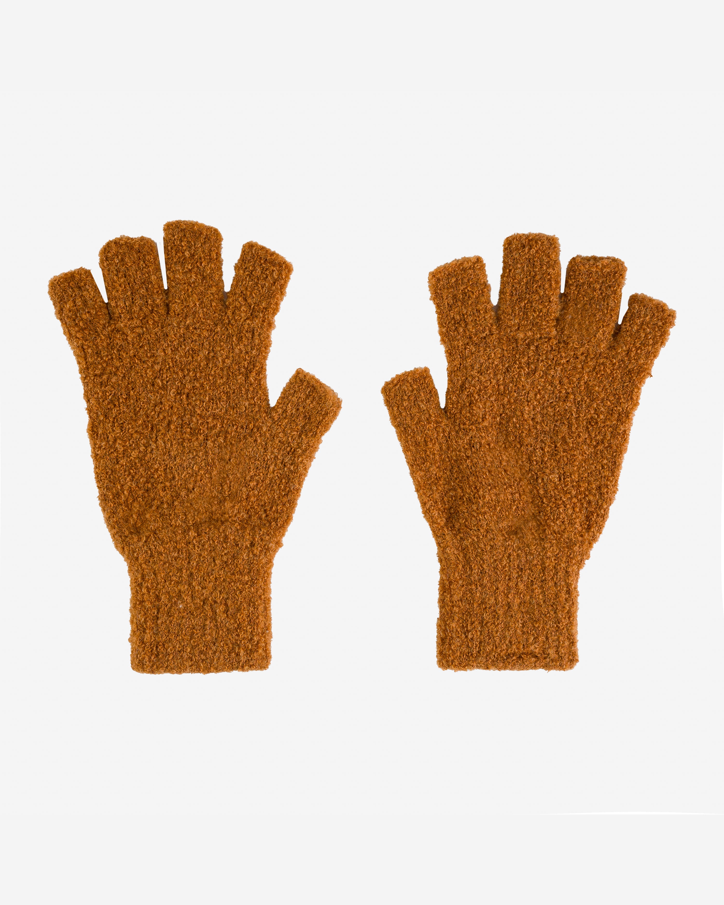 Decka Fingerless Gloves - Camel