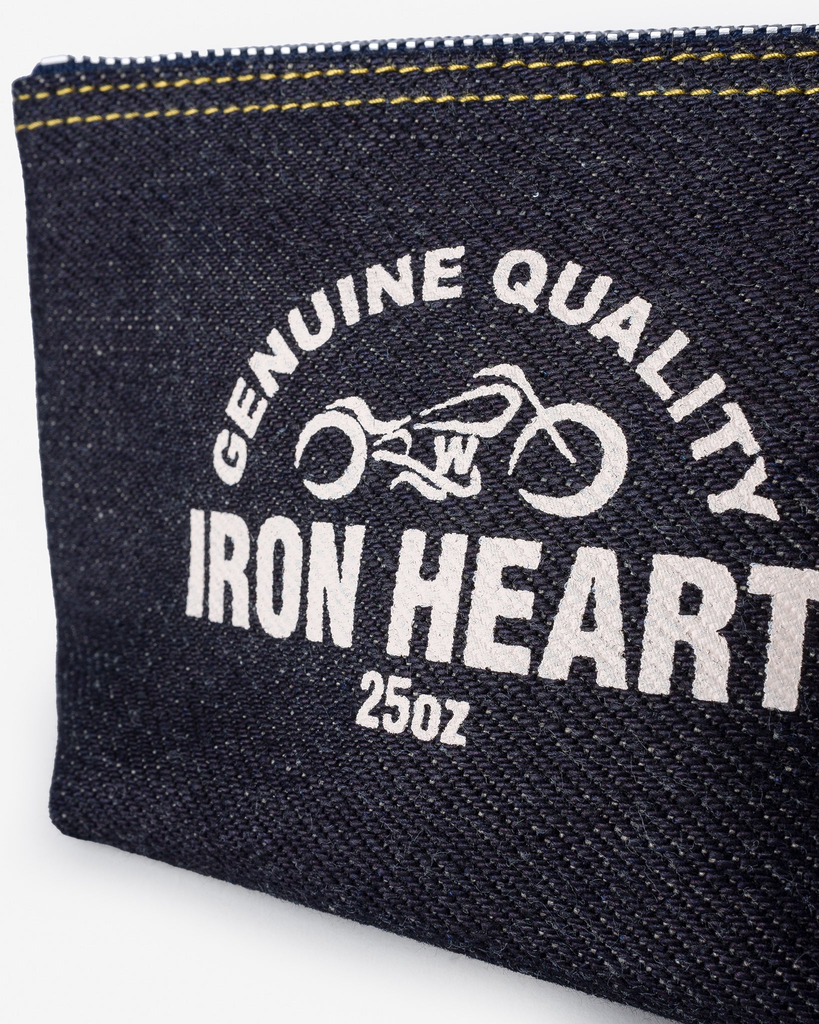 25oz Selvedge Denim Zip-Up Pouch