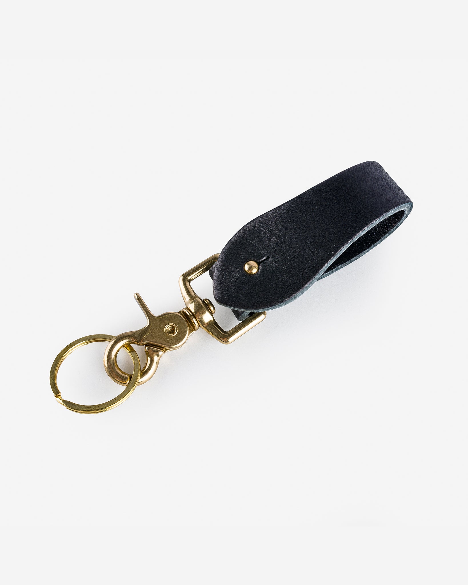 OGL Leather Key Fob - Black