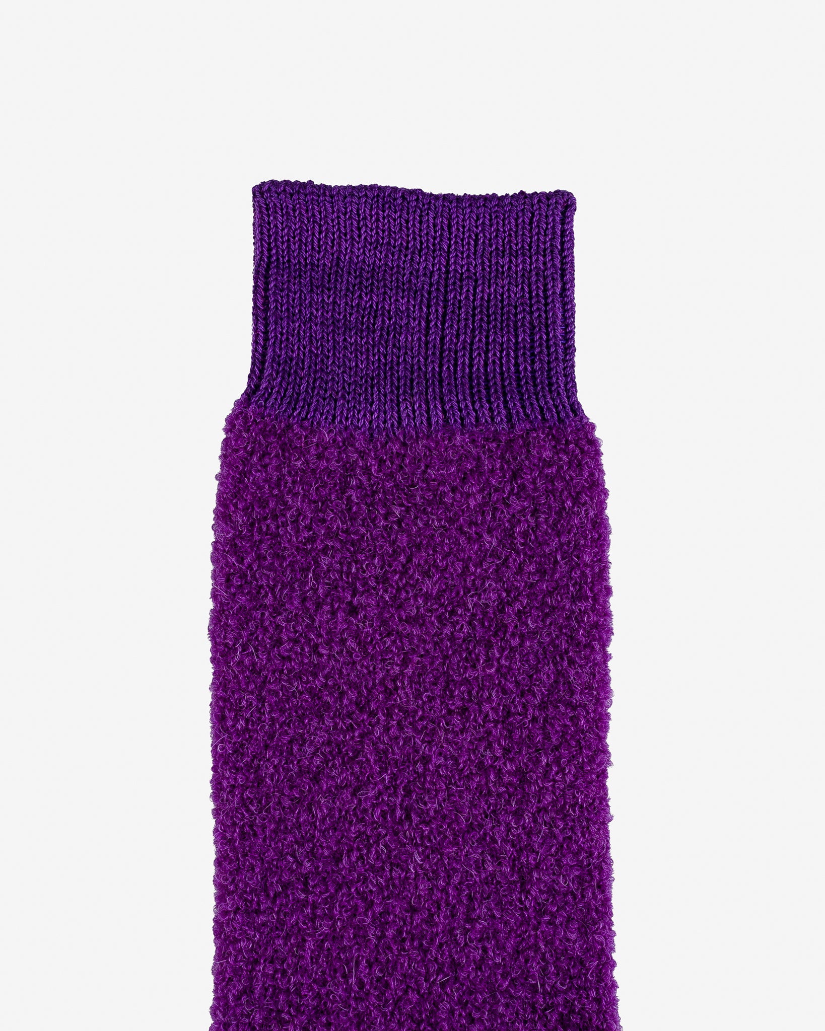 Decka Baby Alpaca & Merino Wool Socks - Purple