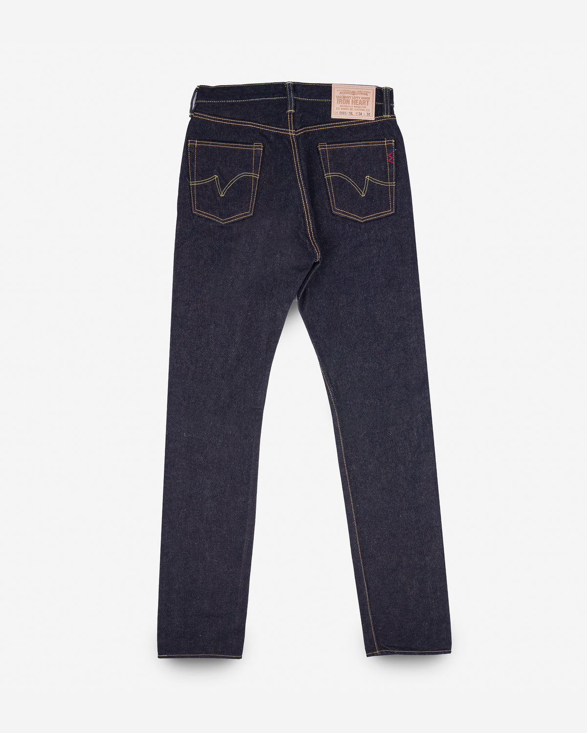19oz Left Hand Twill Selvedge Denim Medium/High Rise Tapered Cut 