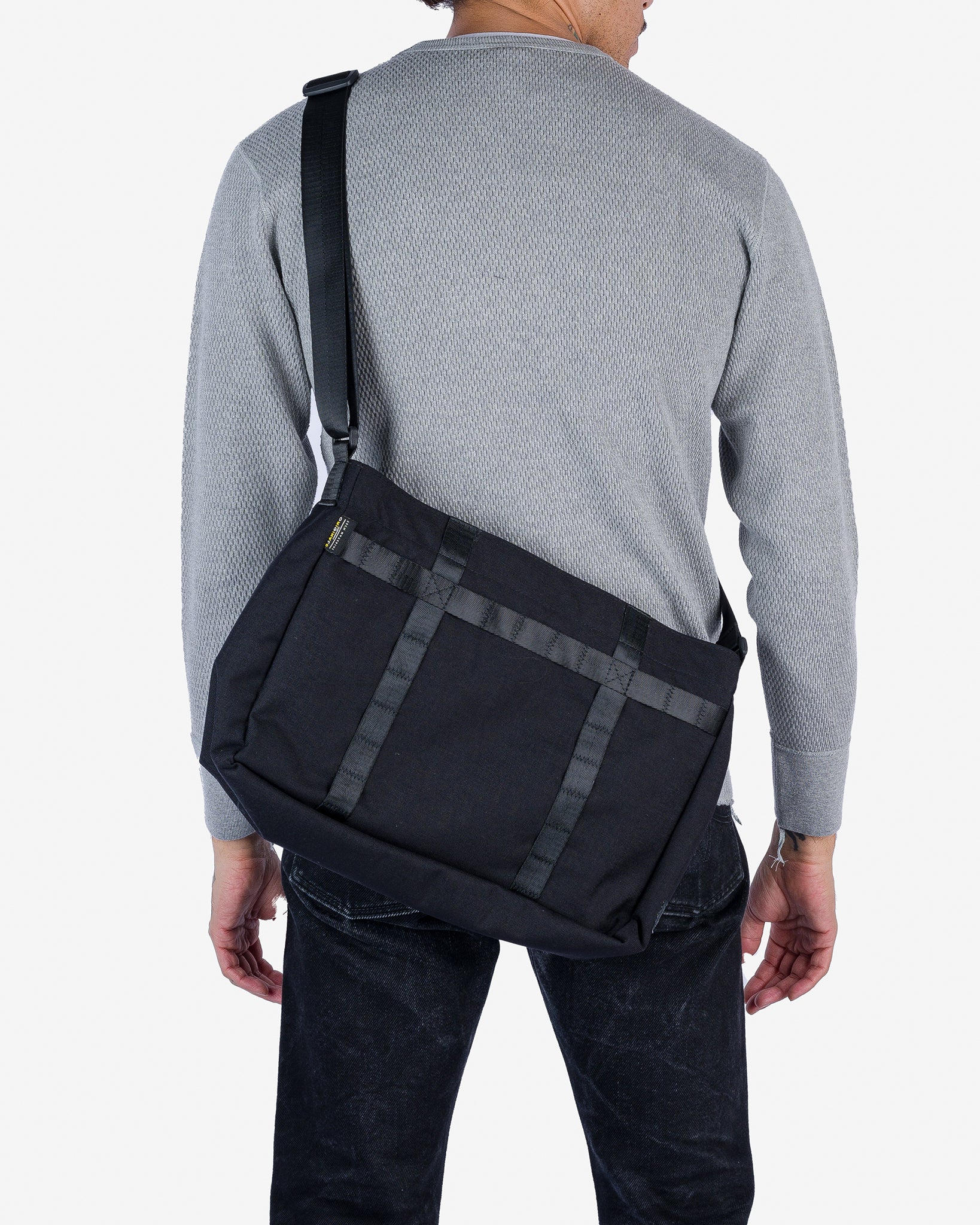 OGL Originale Tech Material Aviator Bag - Black