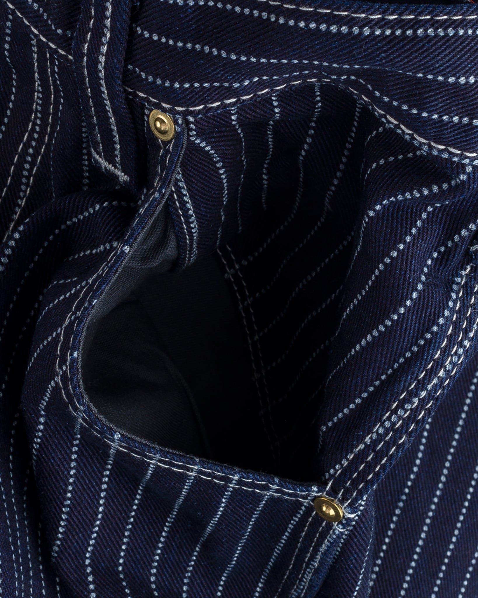 Iron Heart Indigo Japanese Wabash Painter's Pants