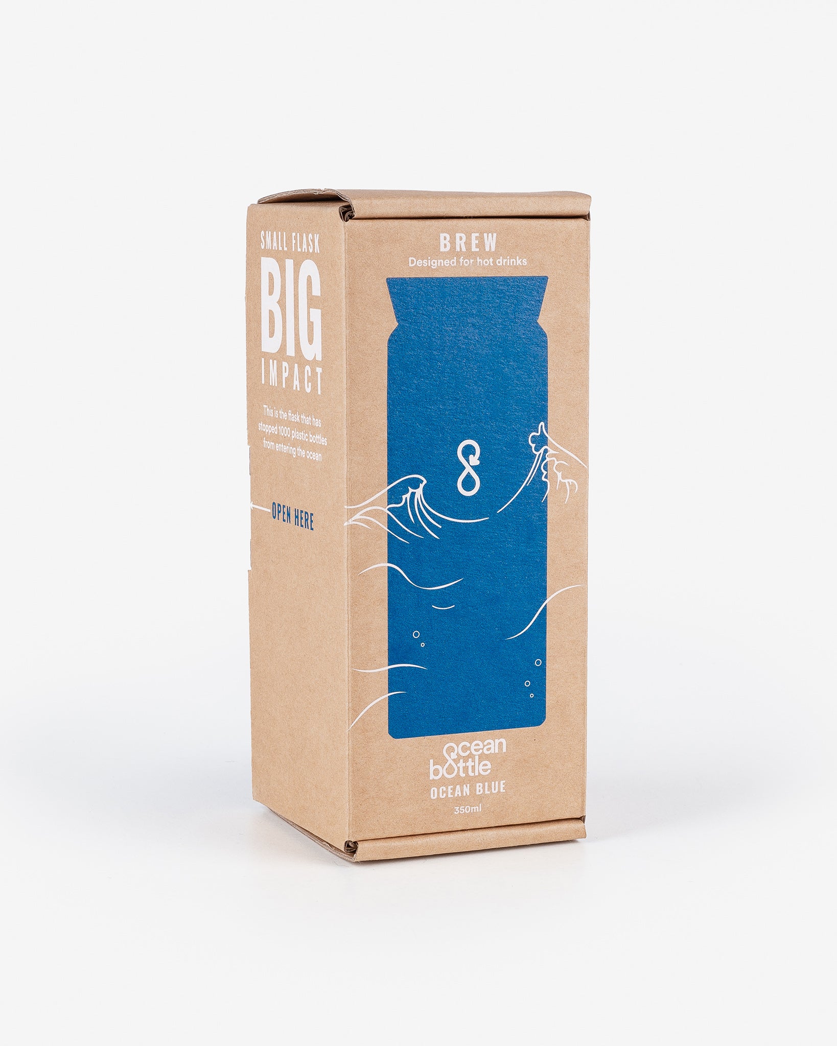 Iron Heart x Ocean Bottle 350ml Stainless Steel Brew Flask