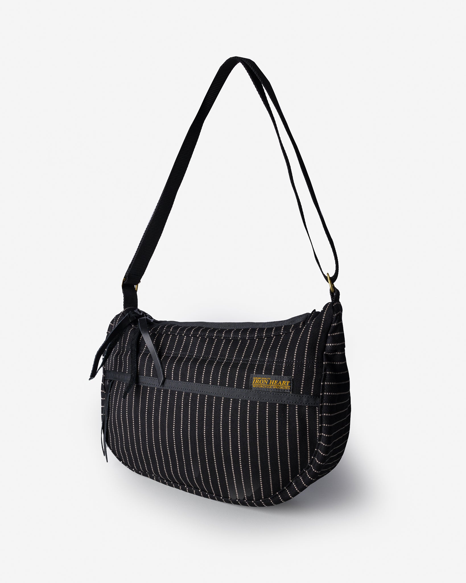 12oz Wabash Small Shoulder Bag - Black