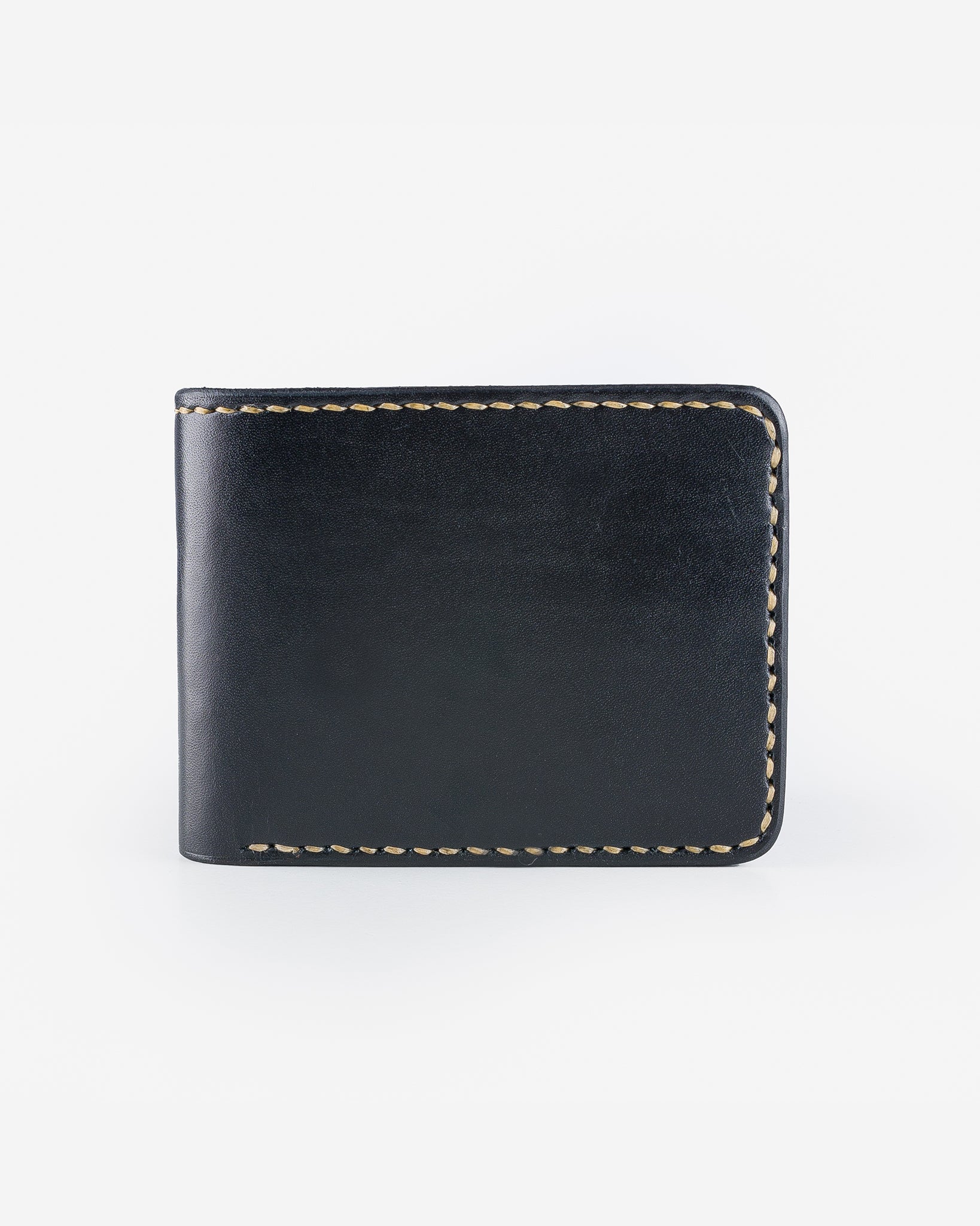Calf Folding Wallet - Black