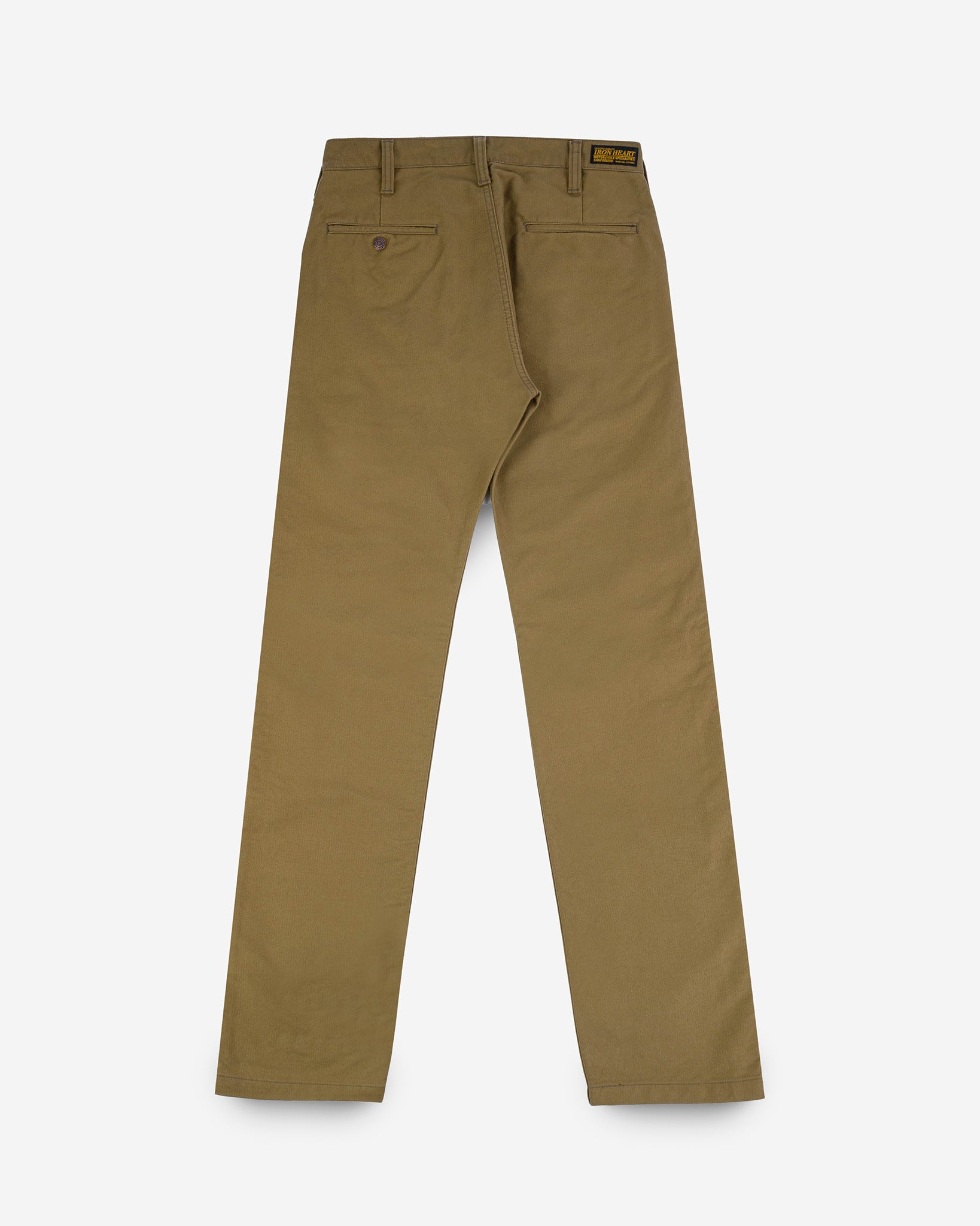 11oz Cotton Whipcord Work Pants - Khaki – Iron Heart