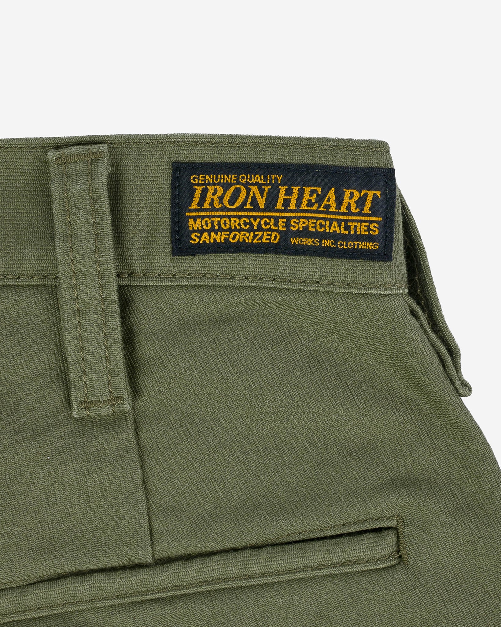 IRON HEART カーキ チノパン 31 IRON HEART カーキ チノパン 31