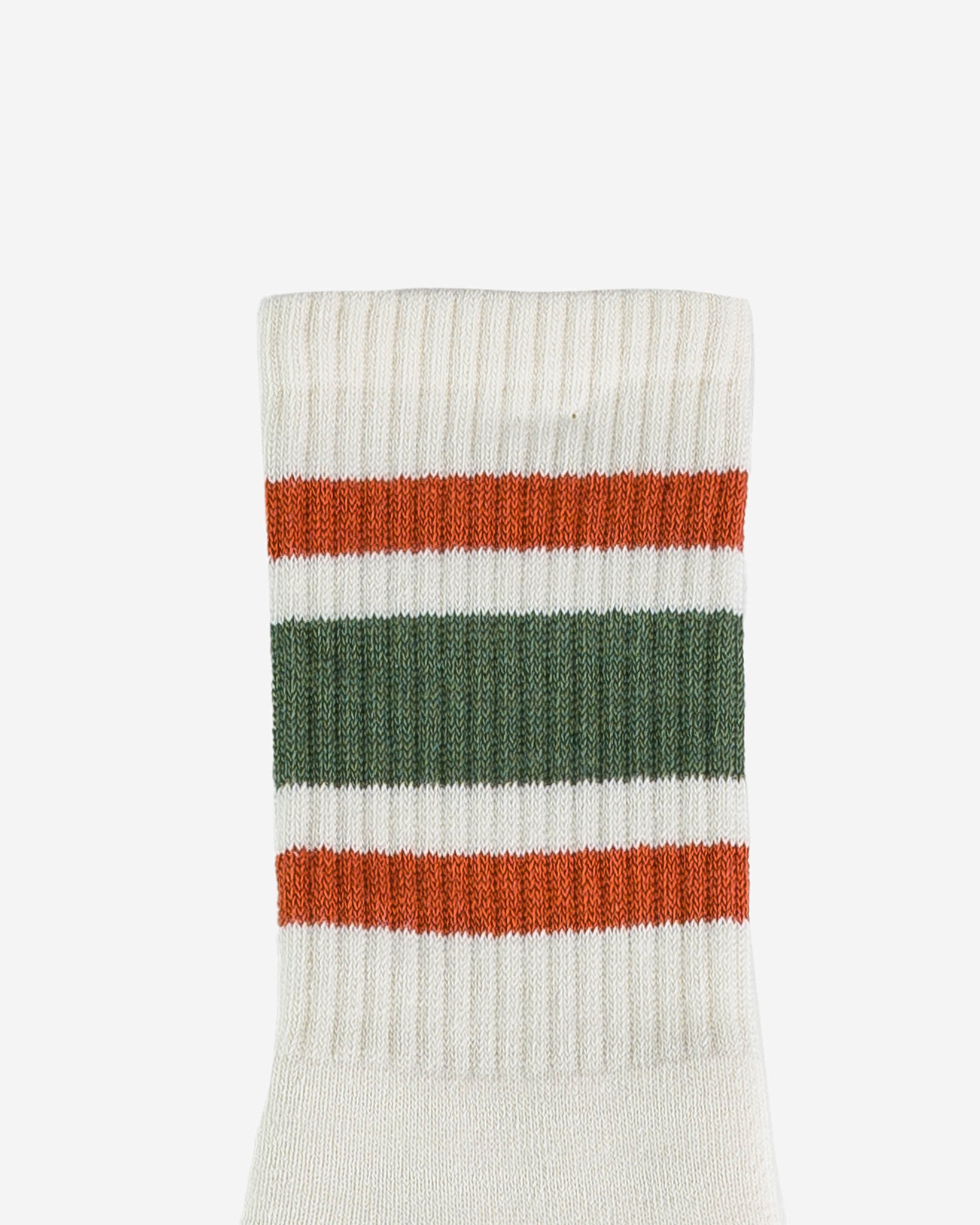 Decka 80s Skater Socks - Short Length - Green